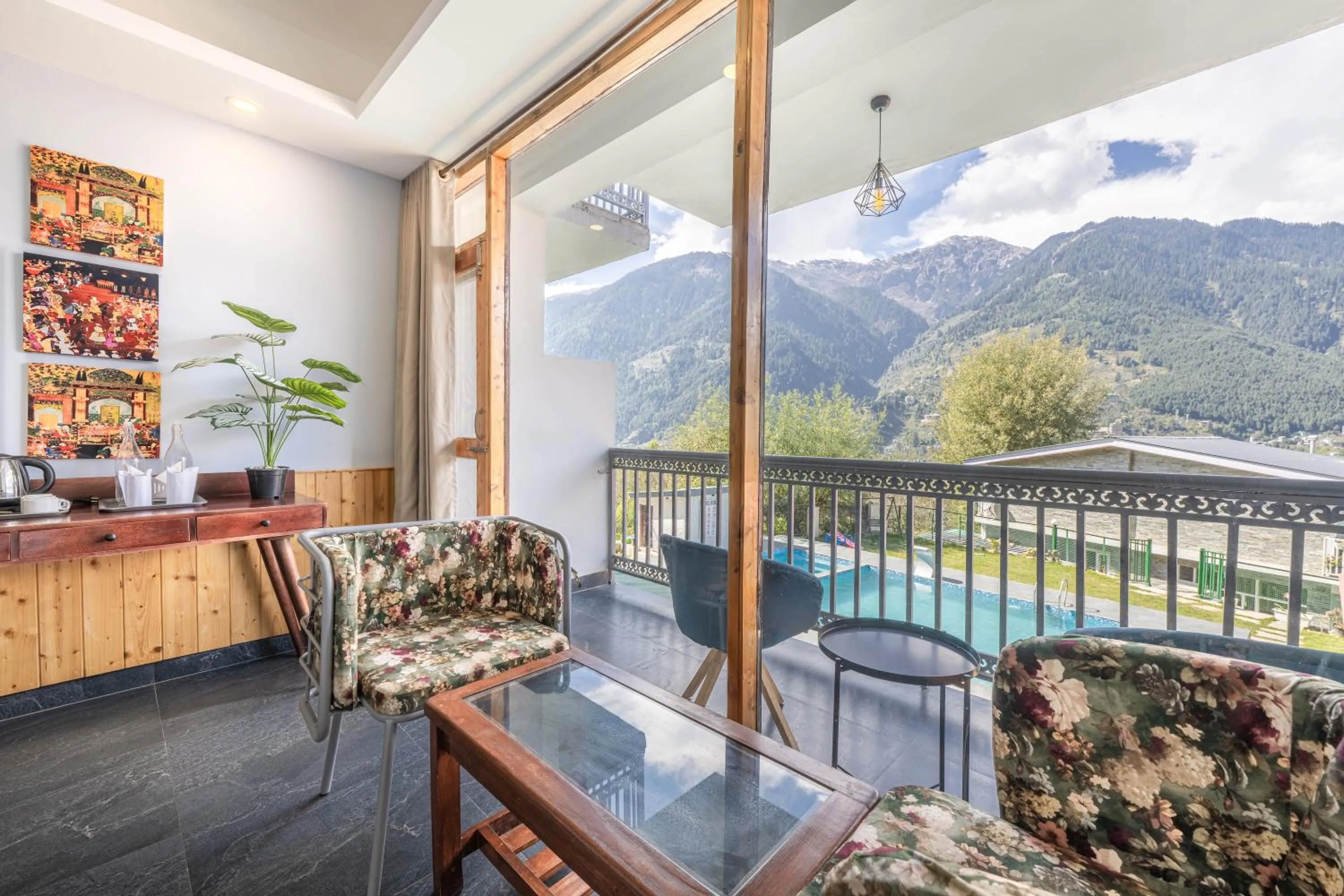 View (from property/room) in Echor Himalayan Heights Resorts & Spa Manali