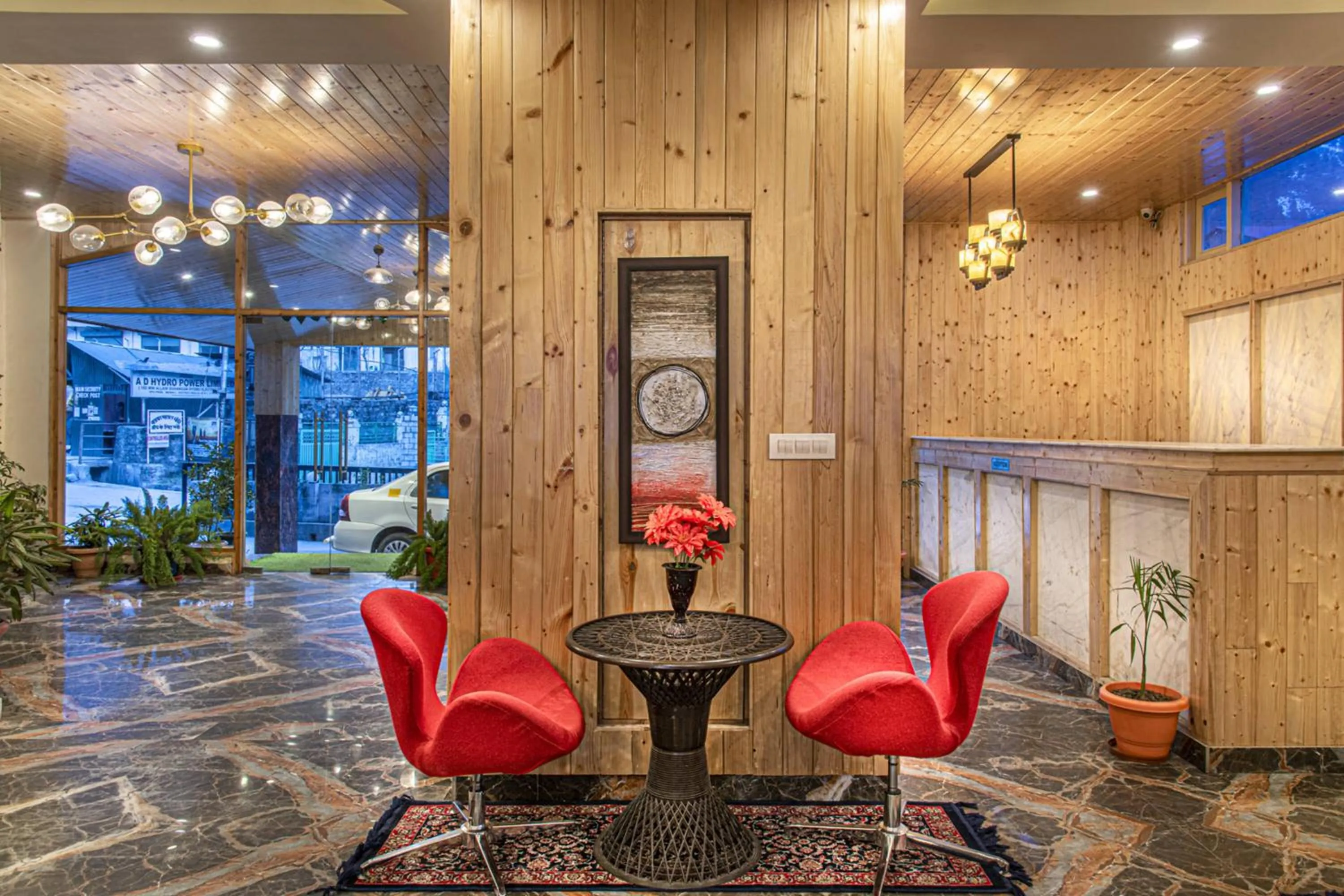 Living room in Echor Himalayan Heights Resorts & Spa Manali