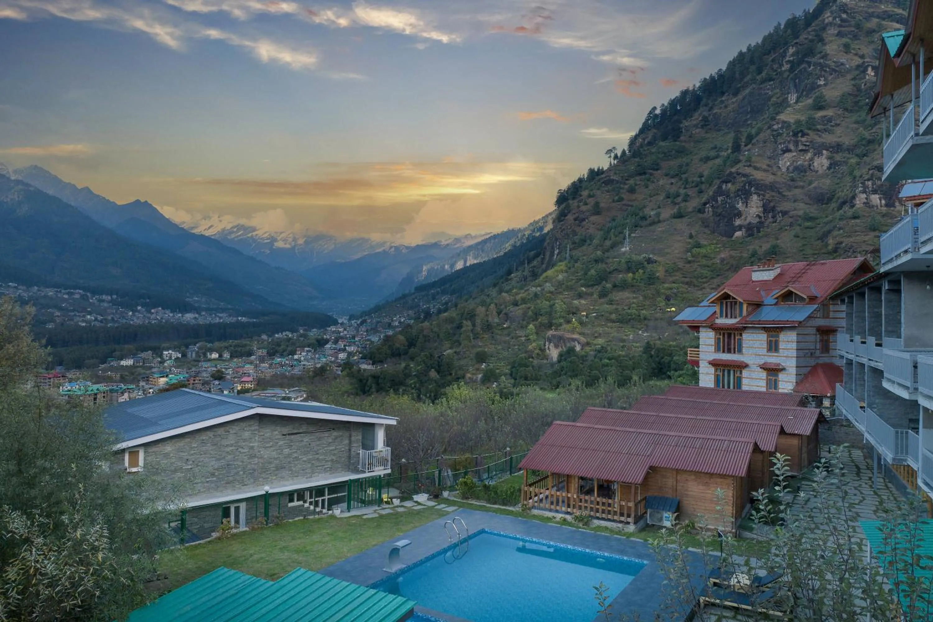 Natural landscape in Echor Himalayan Heights Resorts & Spa Manali