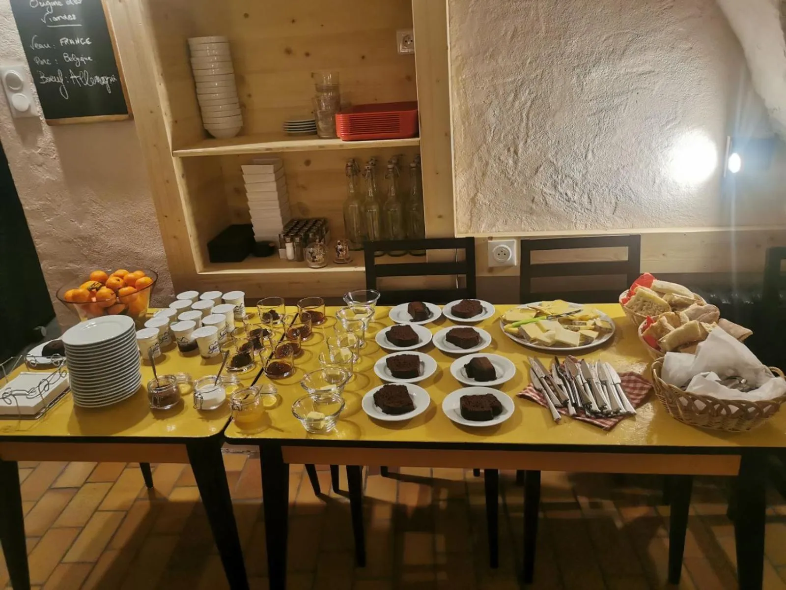 Breakfast in La Mansio de Bons