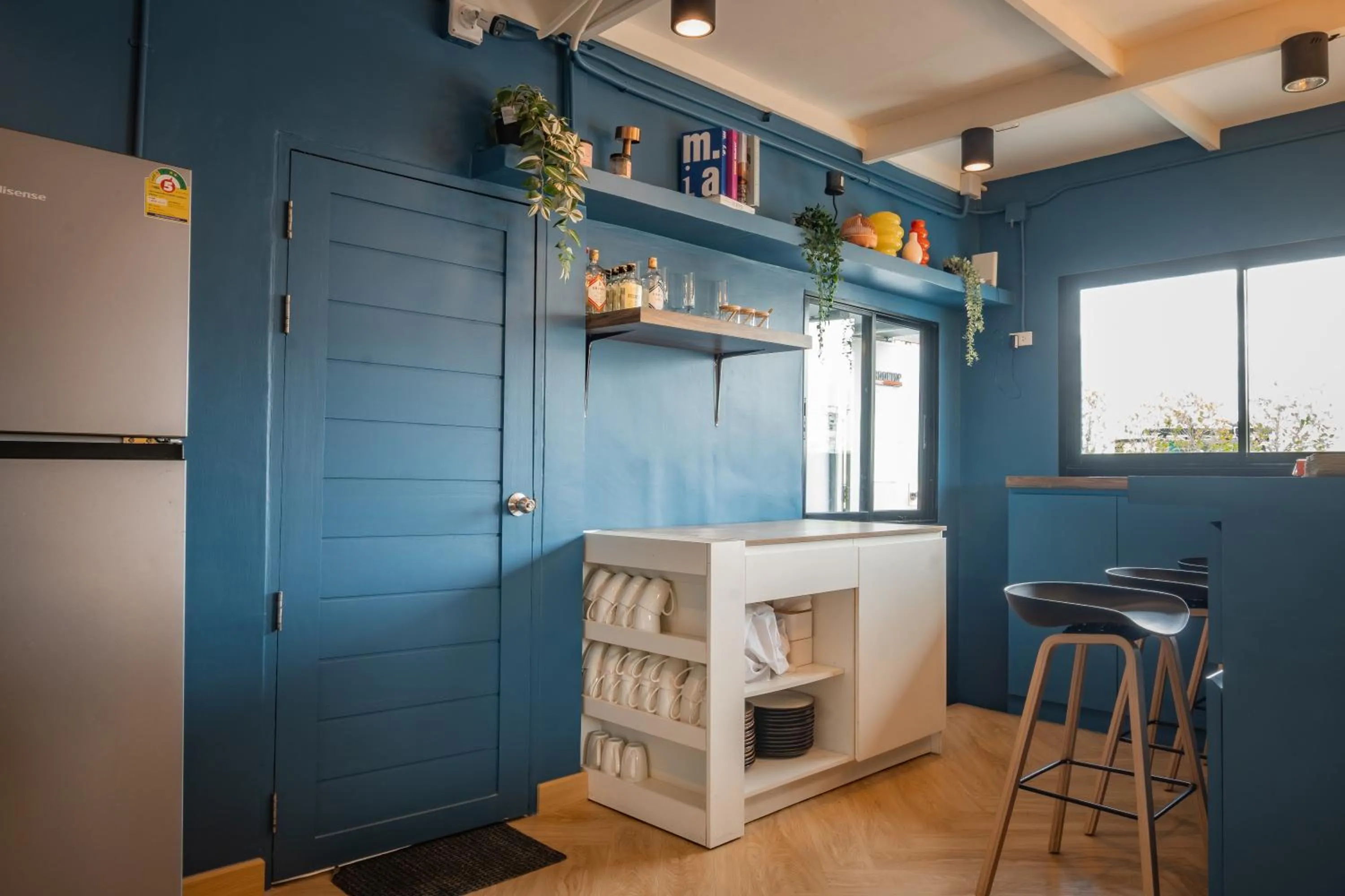 kitchen in Ti Thong Hostel