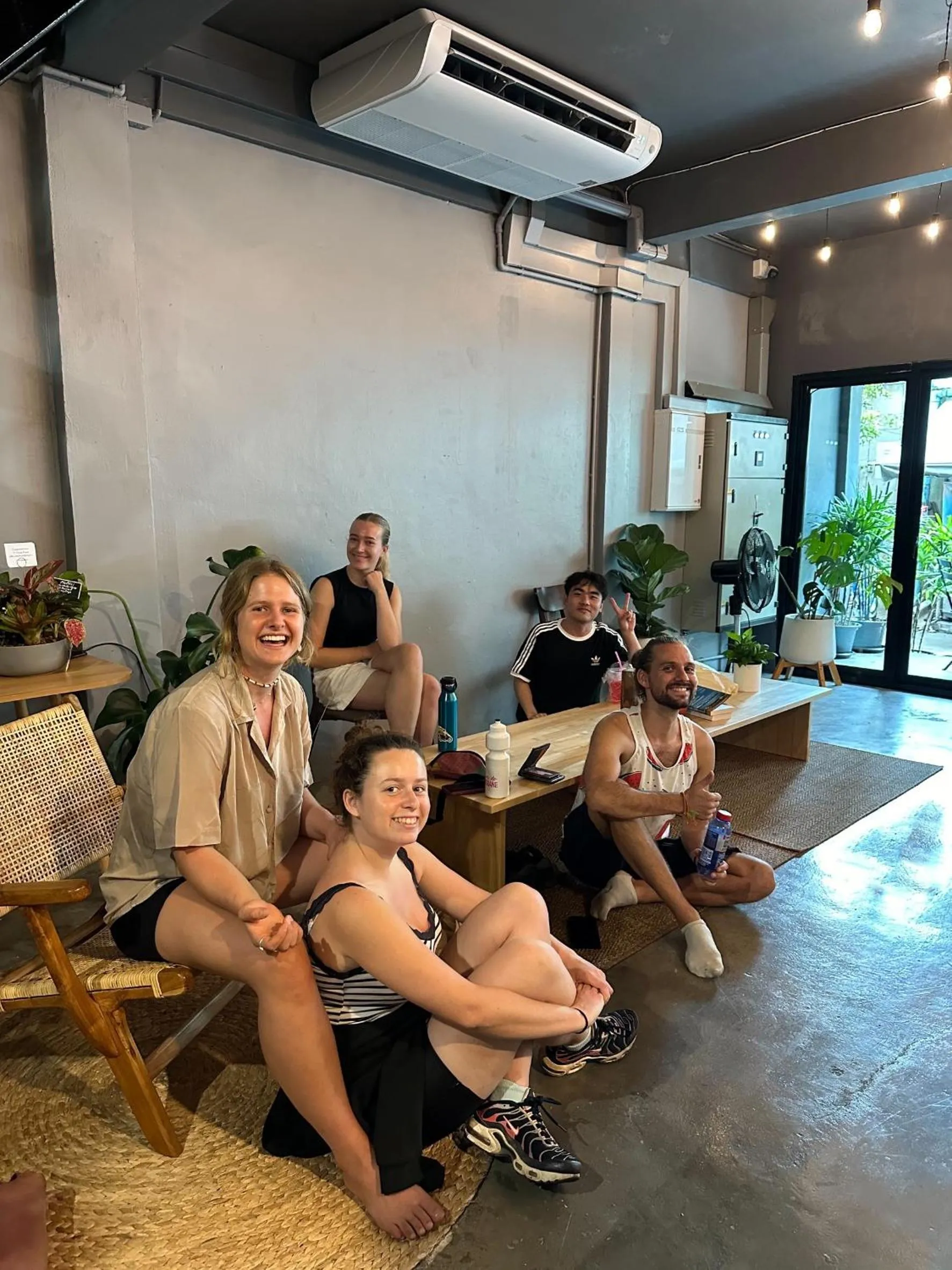 Lobby or reception in Ti Thong Hostel