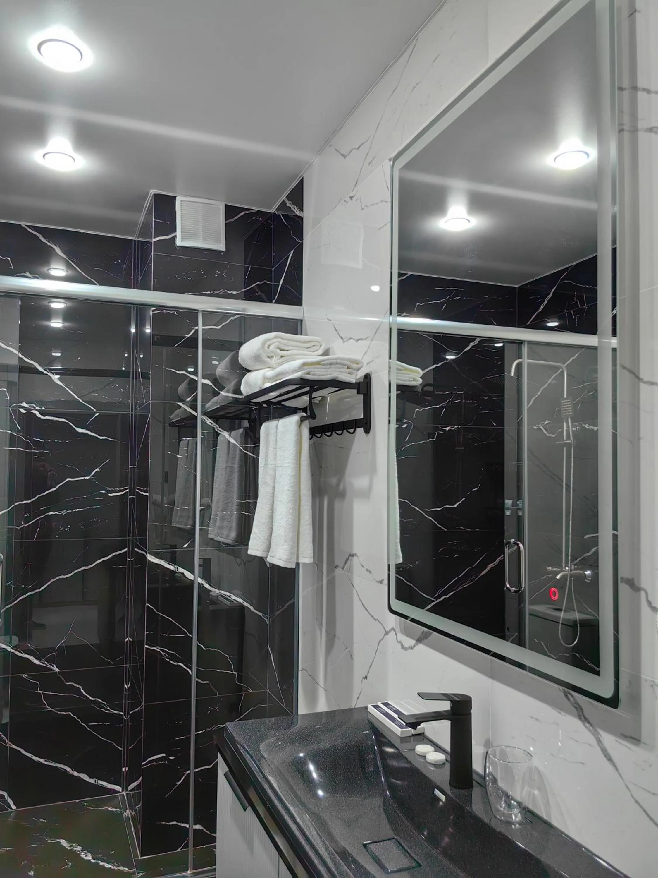 Bathroom in Shymkent Park Hotel