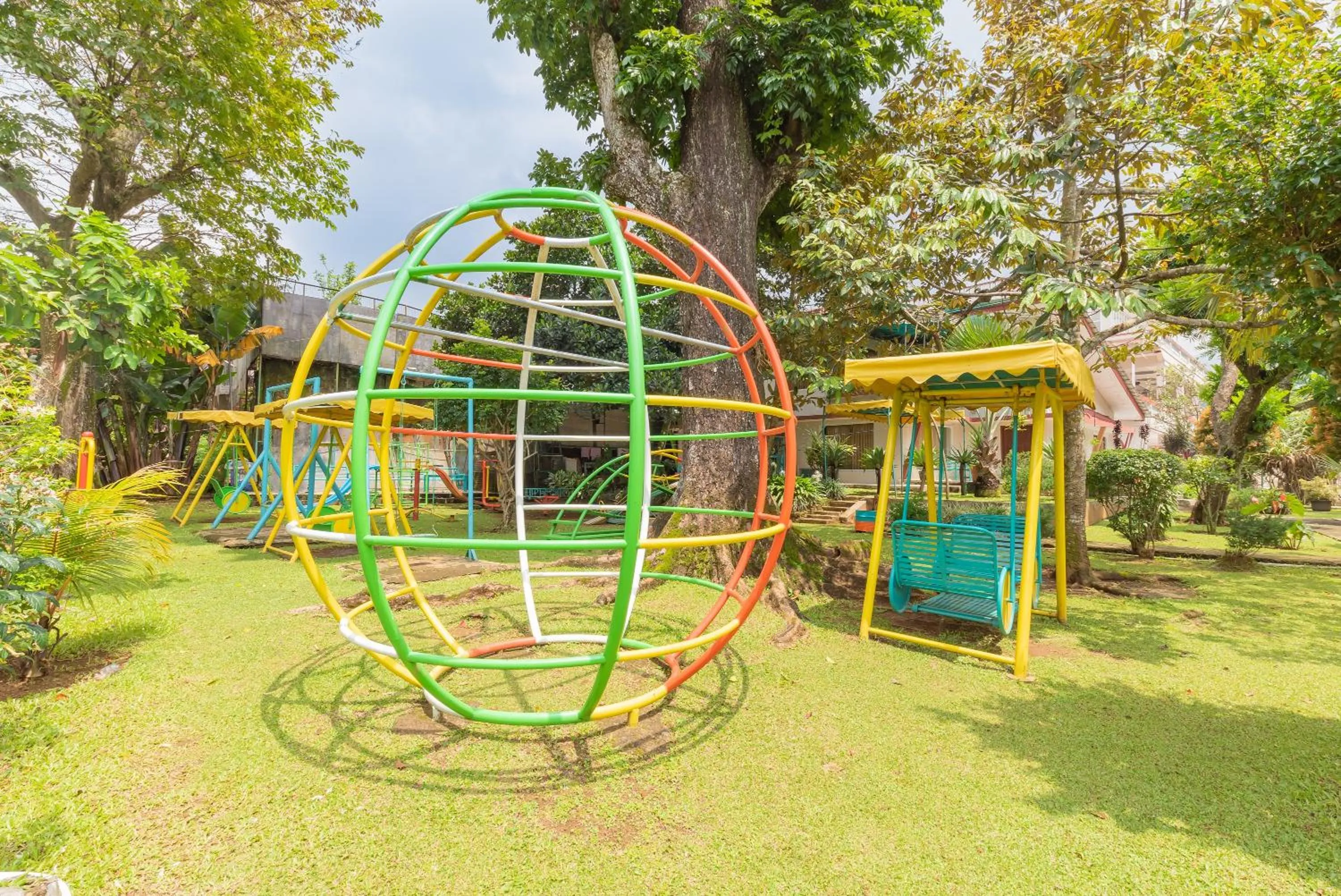 Children play ground in Urbanview Resort Botol Cisarua Puncak Bogor
