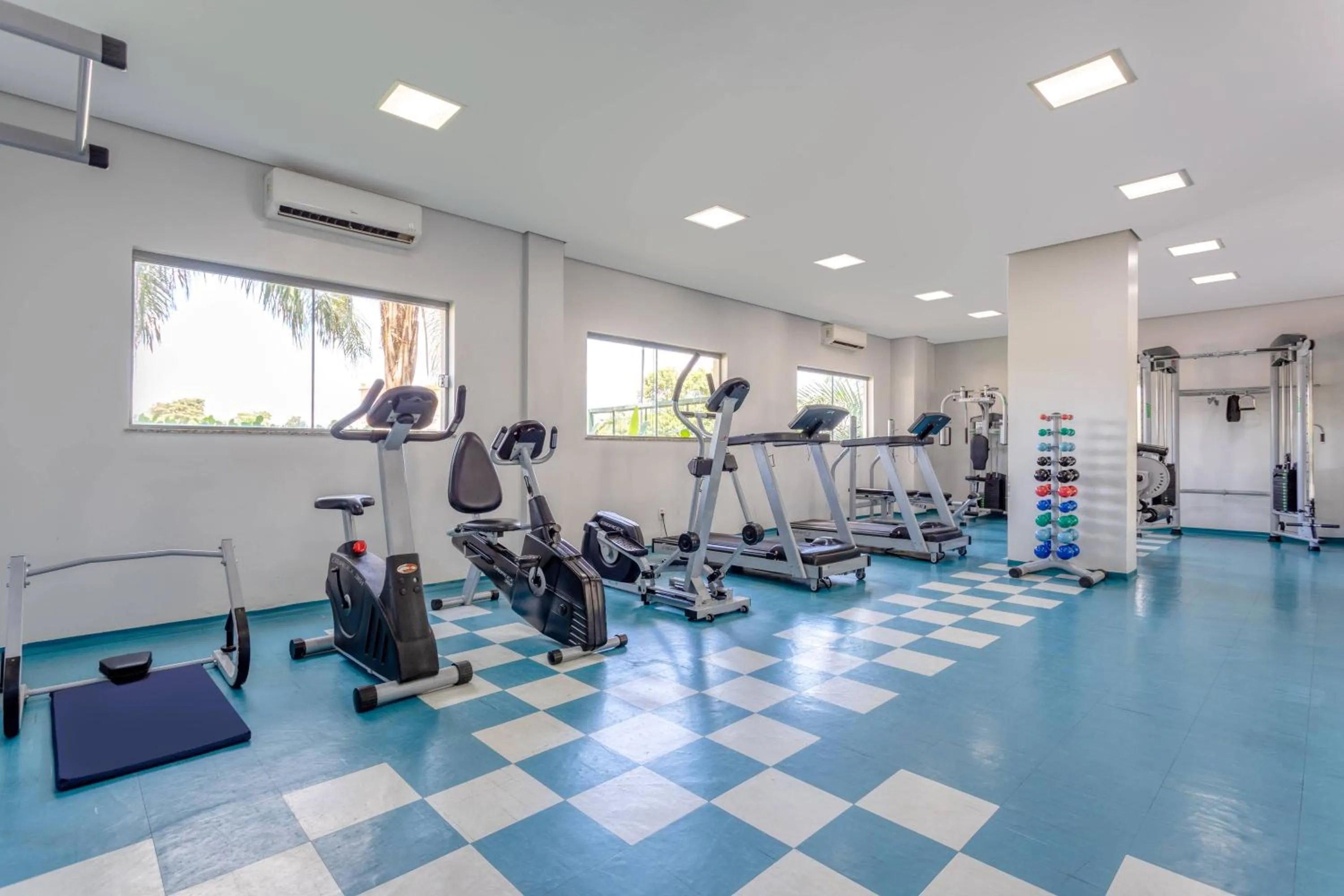Fitness centre/facilities in Wyndham Olímpia Royal Hotels