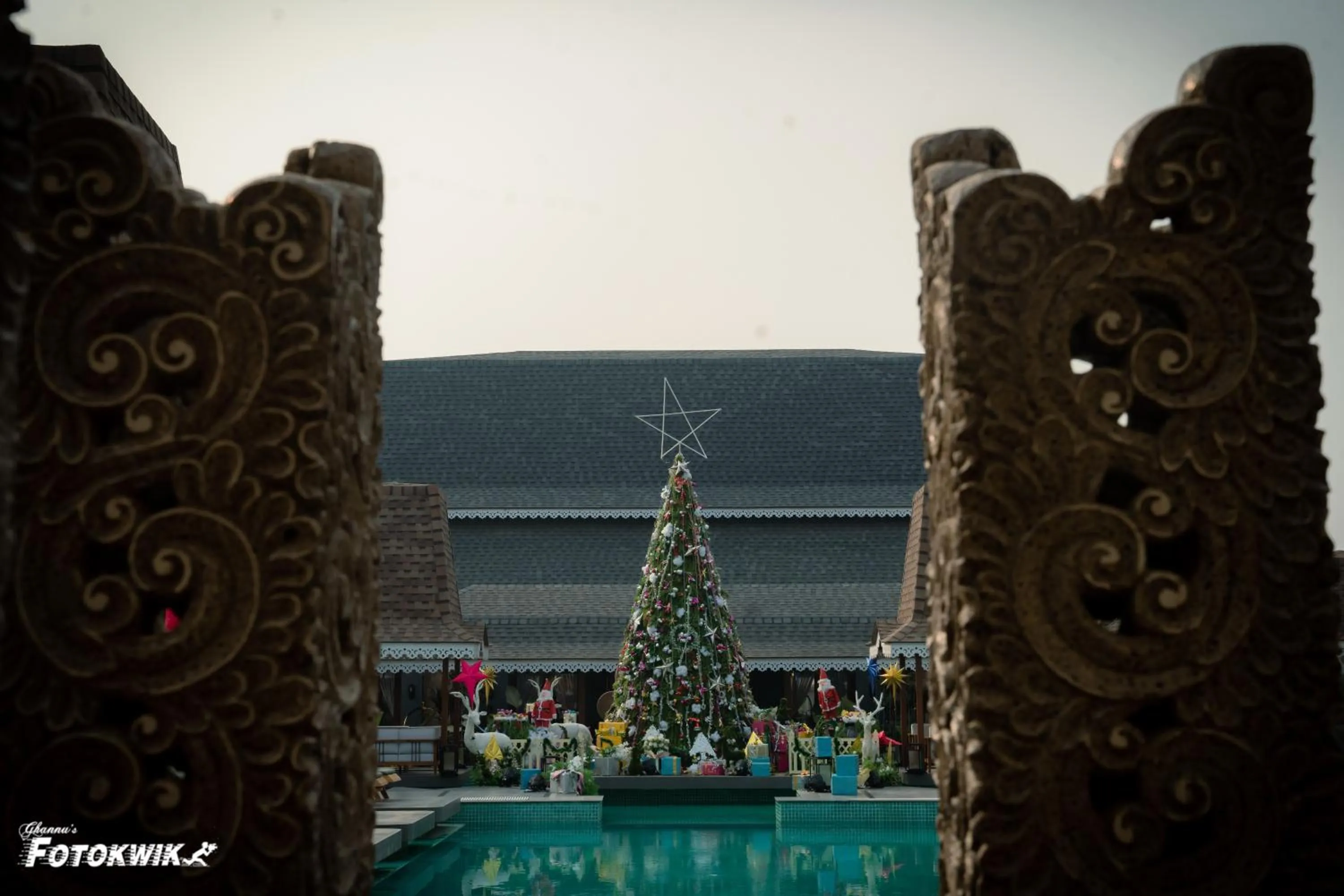 Pool view in Maira Resort and Convention Centre