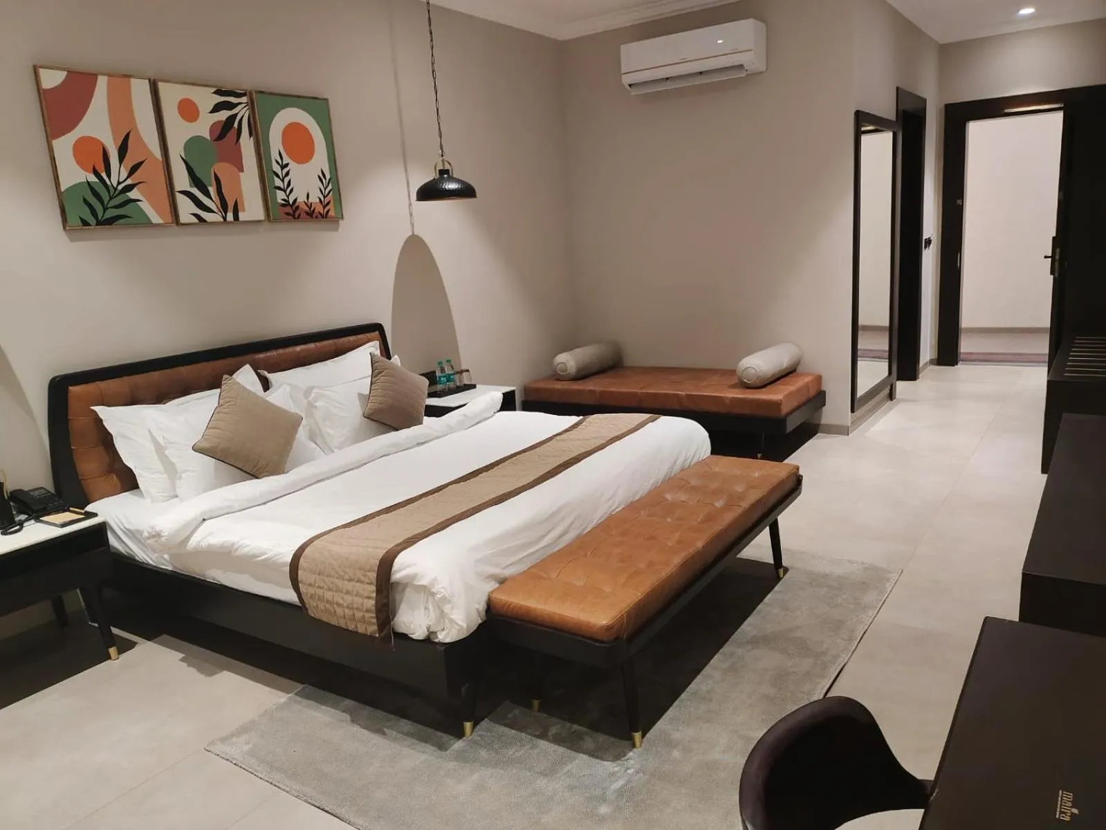 Bed in Maira Resort and Convention Centre