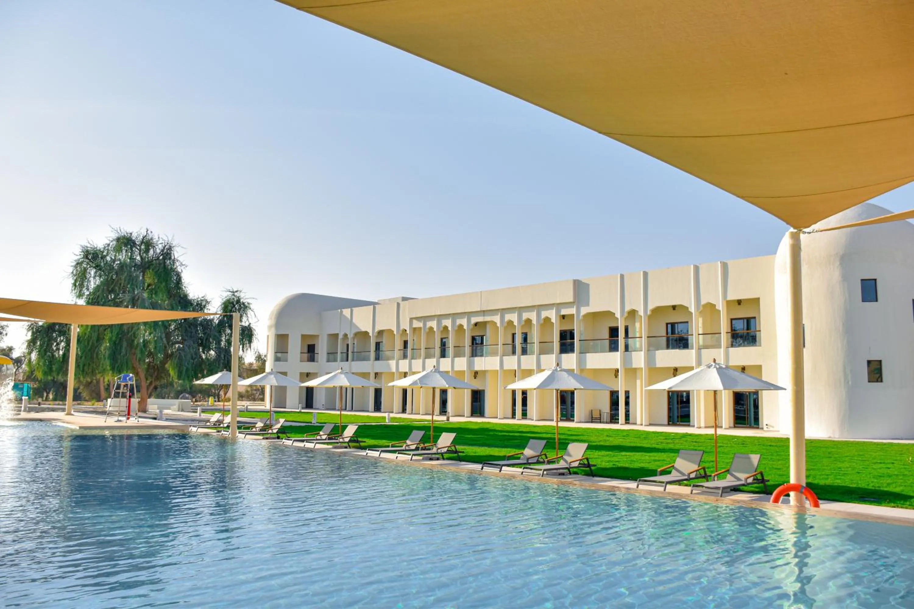 Property building in Western Hotel Liwa