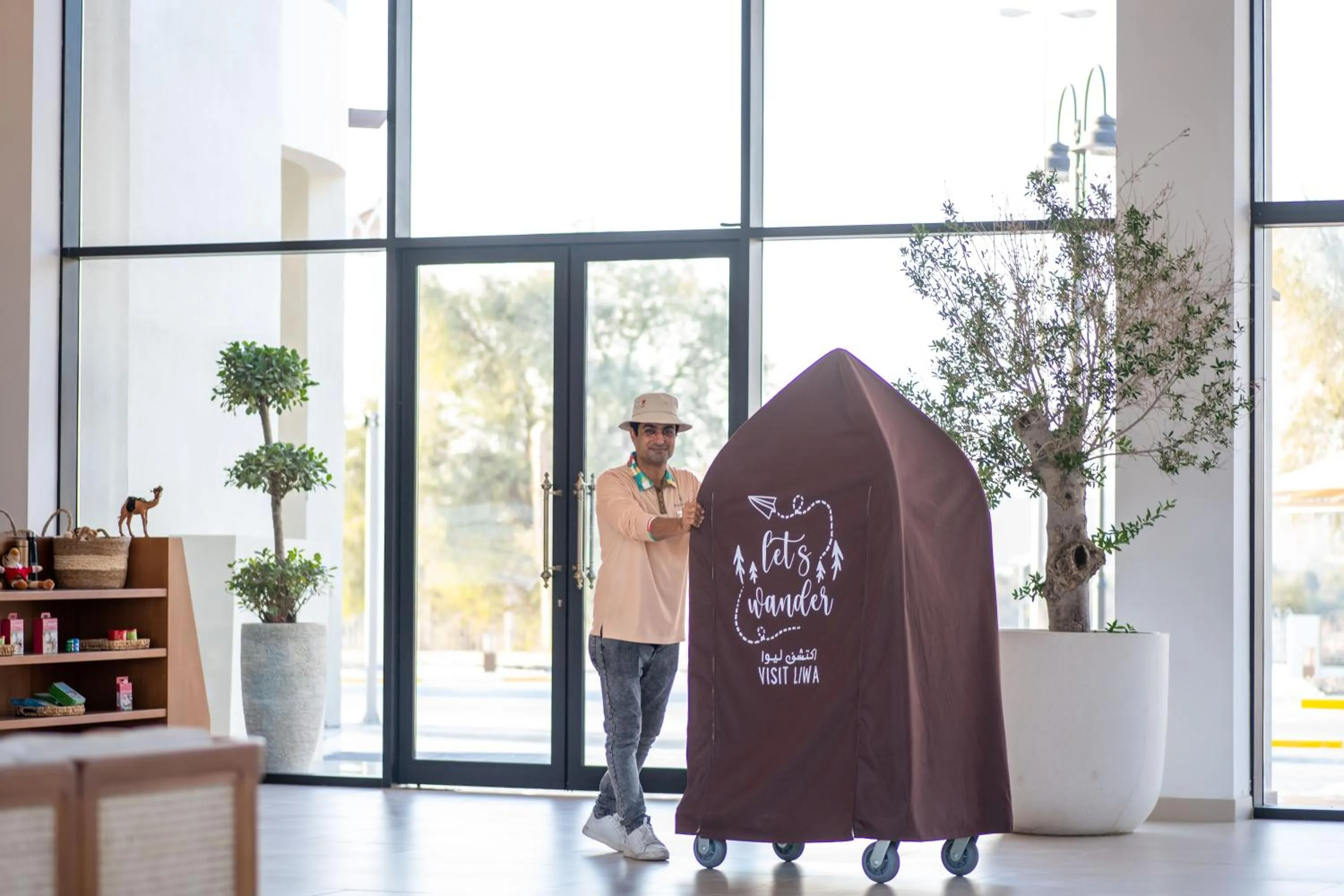 Staff in Western Hotel Liwa