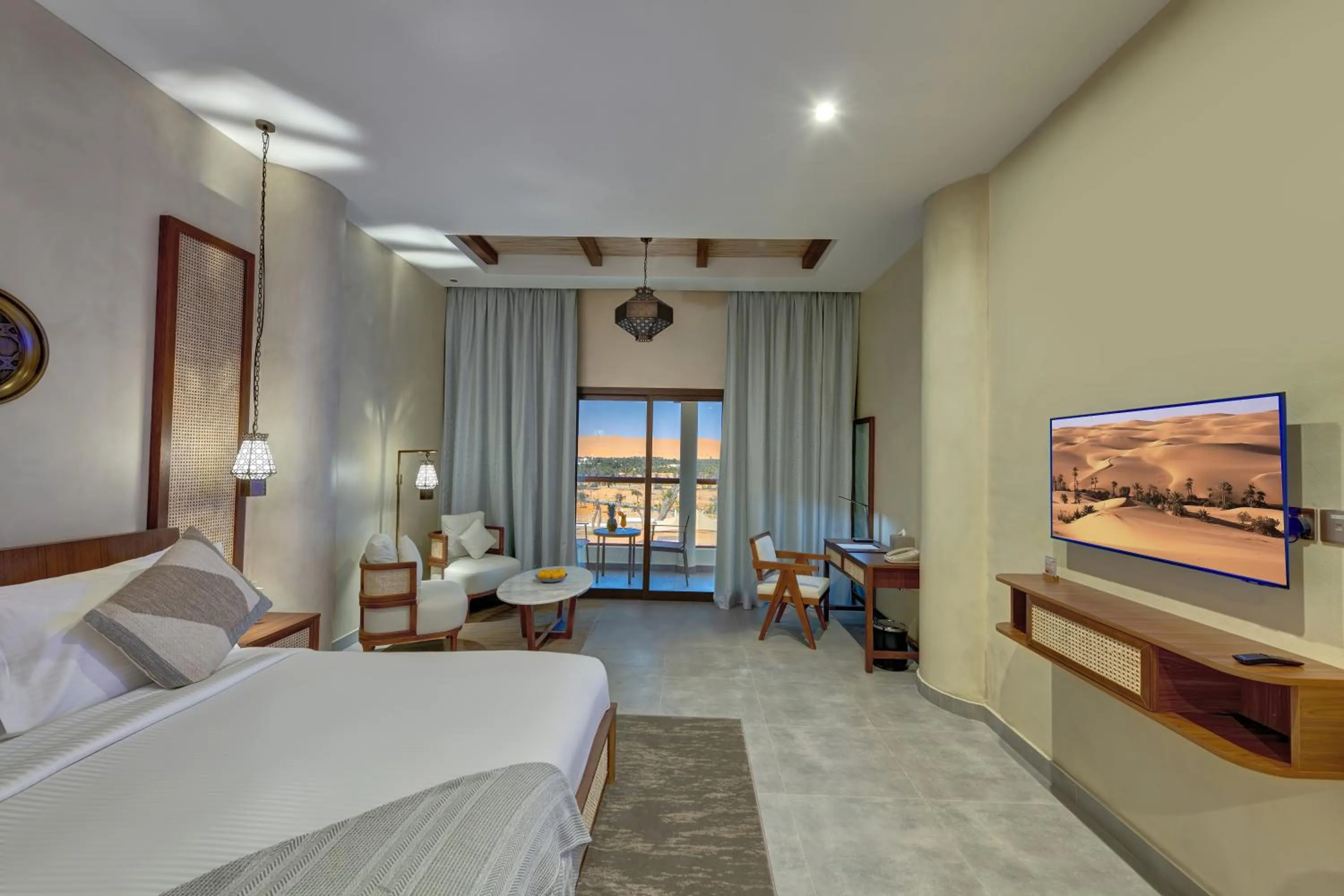 Photo of the whole room, Bed in Western Hotel Liwa