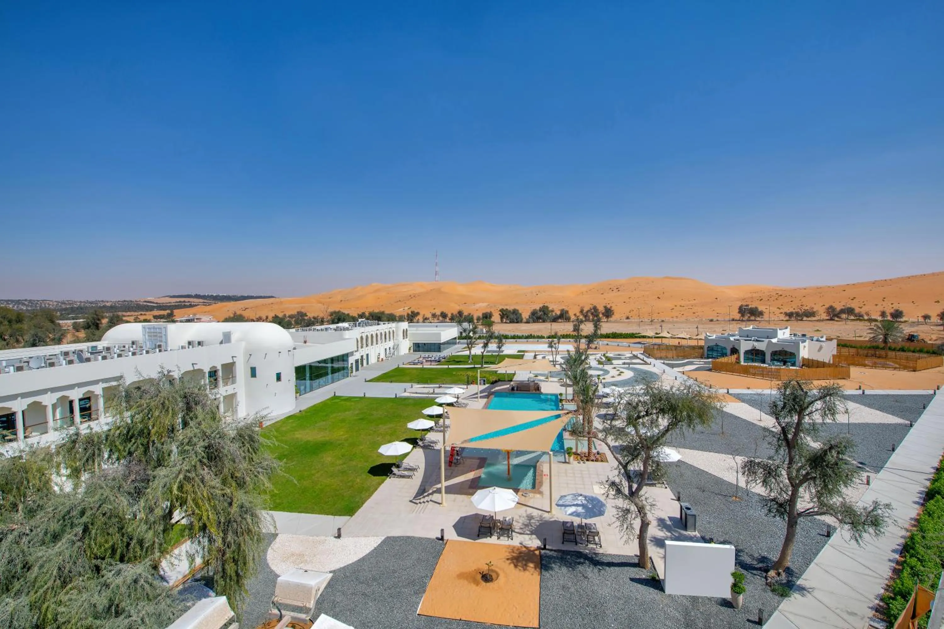 Bird's eye view in Western Hotel Liwa