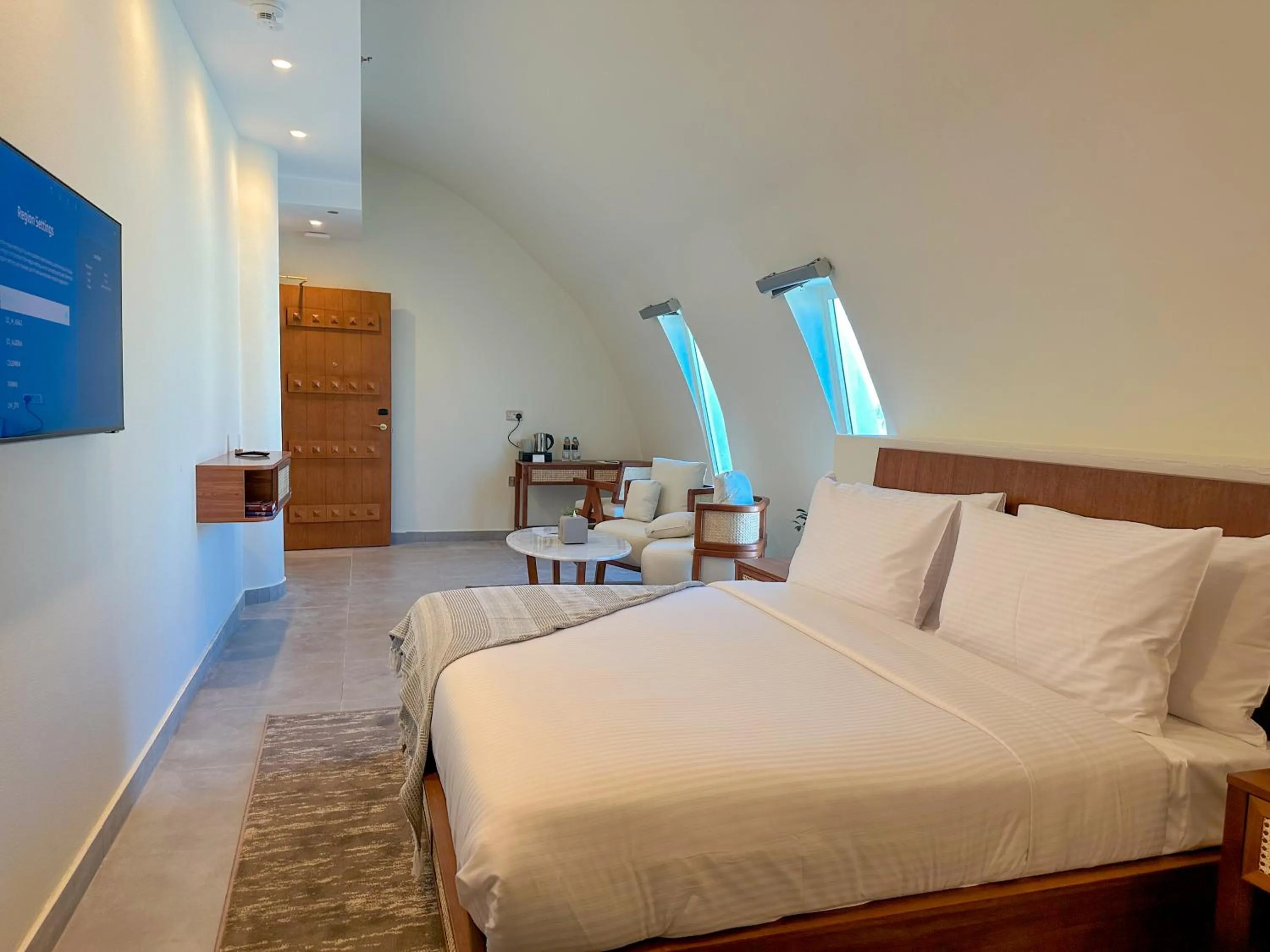 Bed in Western Hotel Liwa