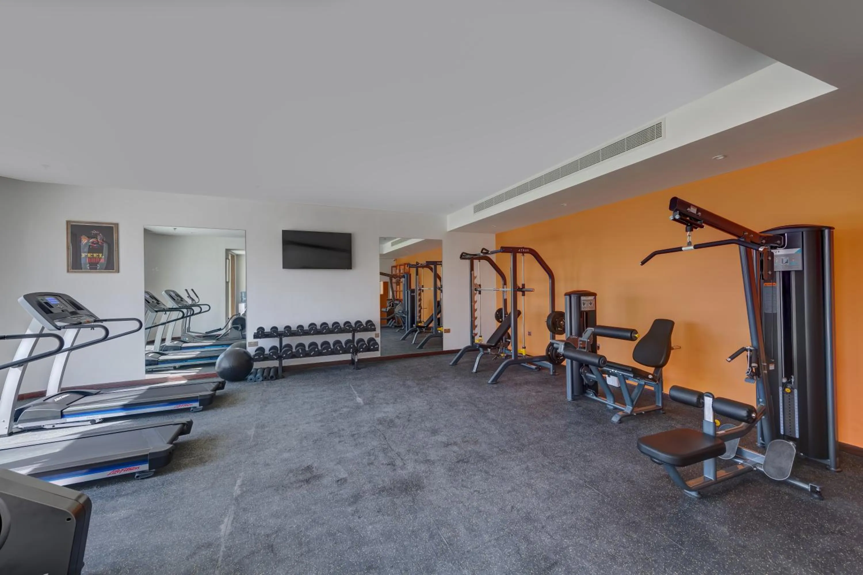 Fitness centre/facilities in Western Hotel Liwa