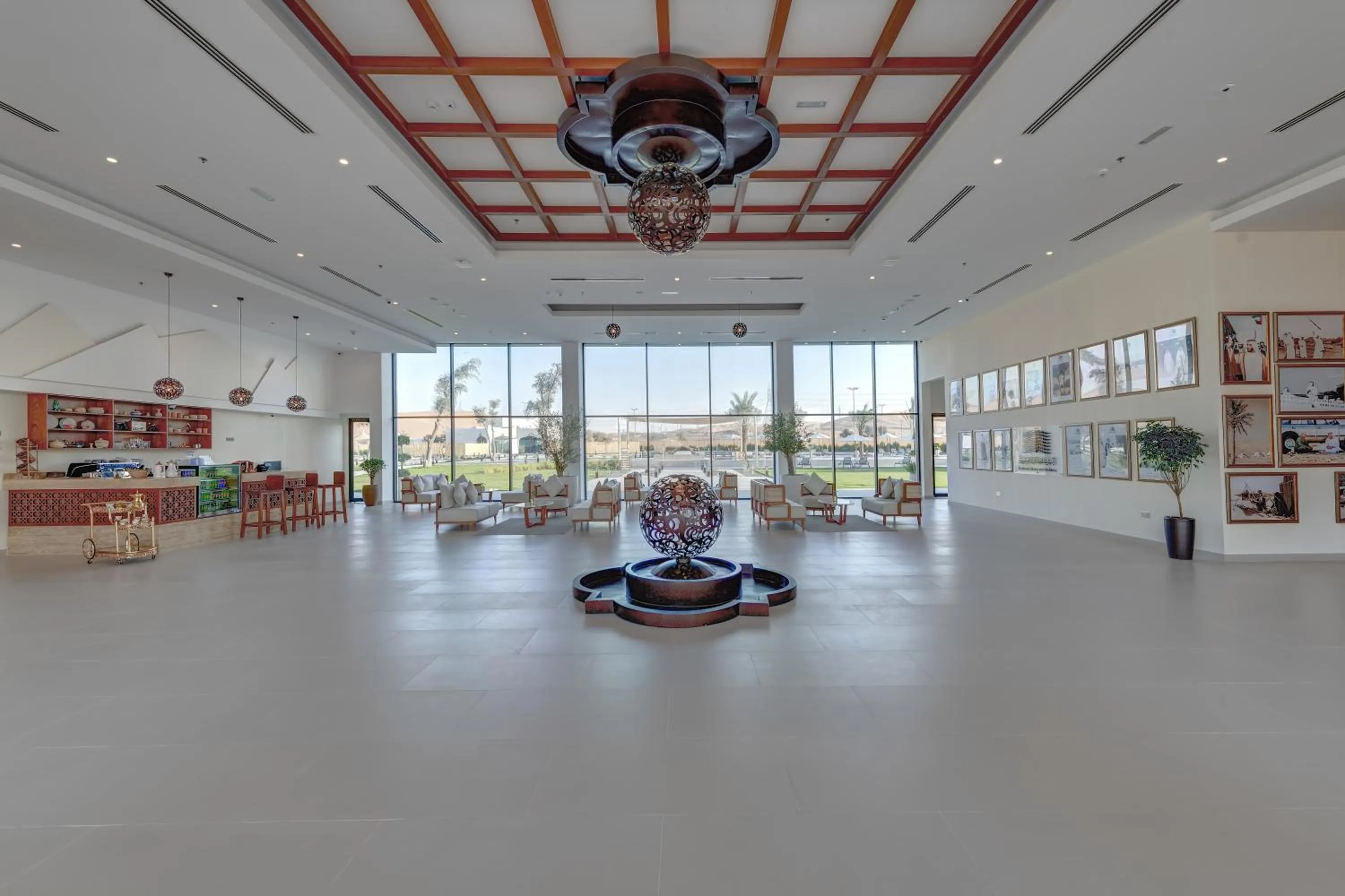 Lobby or reception in Western Hotel Liwa