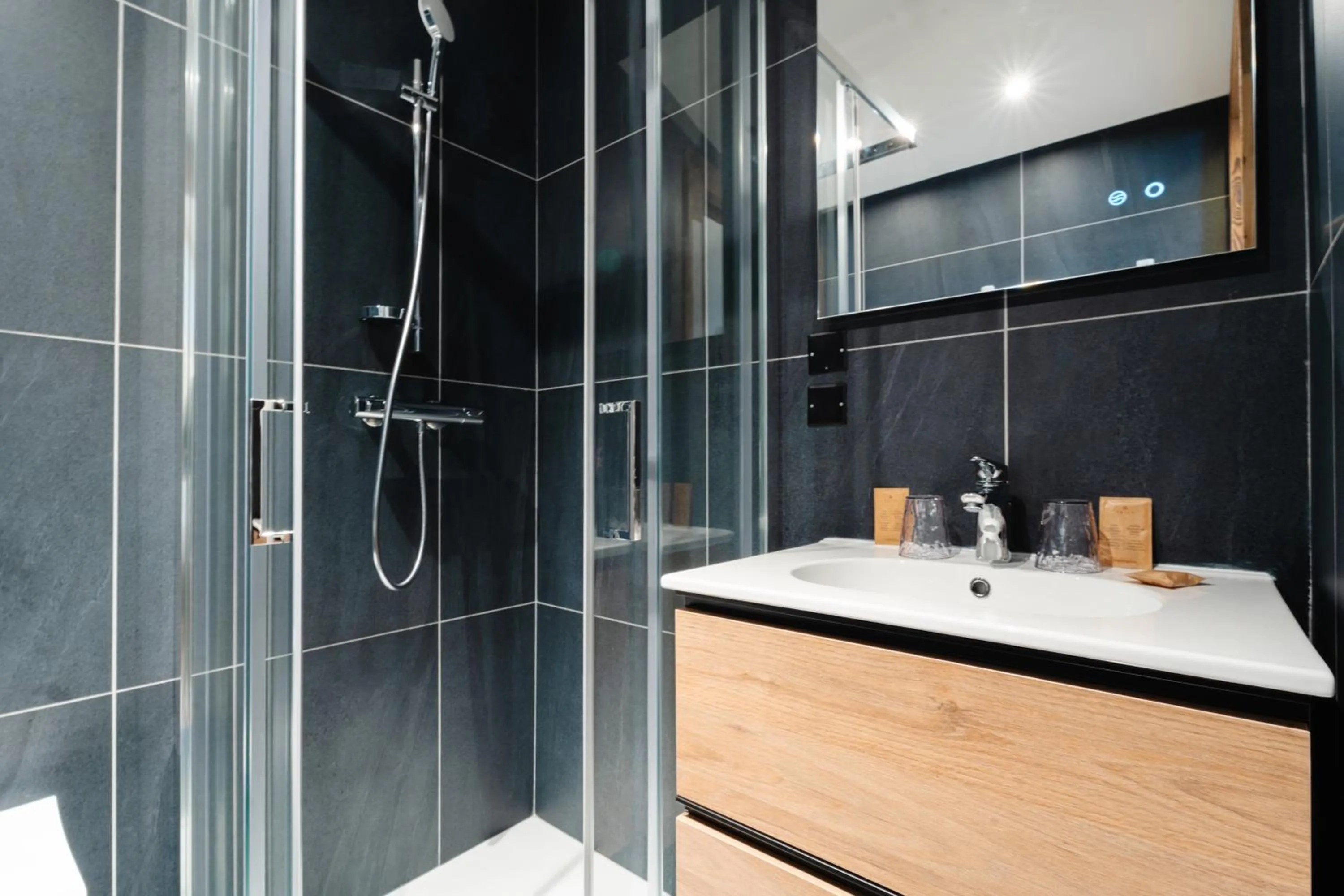 Bathroom in Hostellerie du Petit Saint Bernard