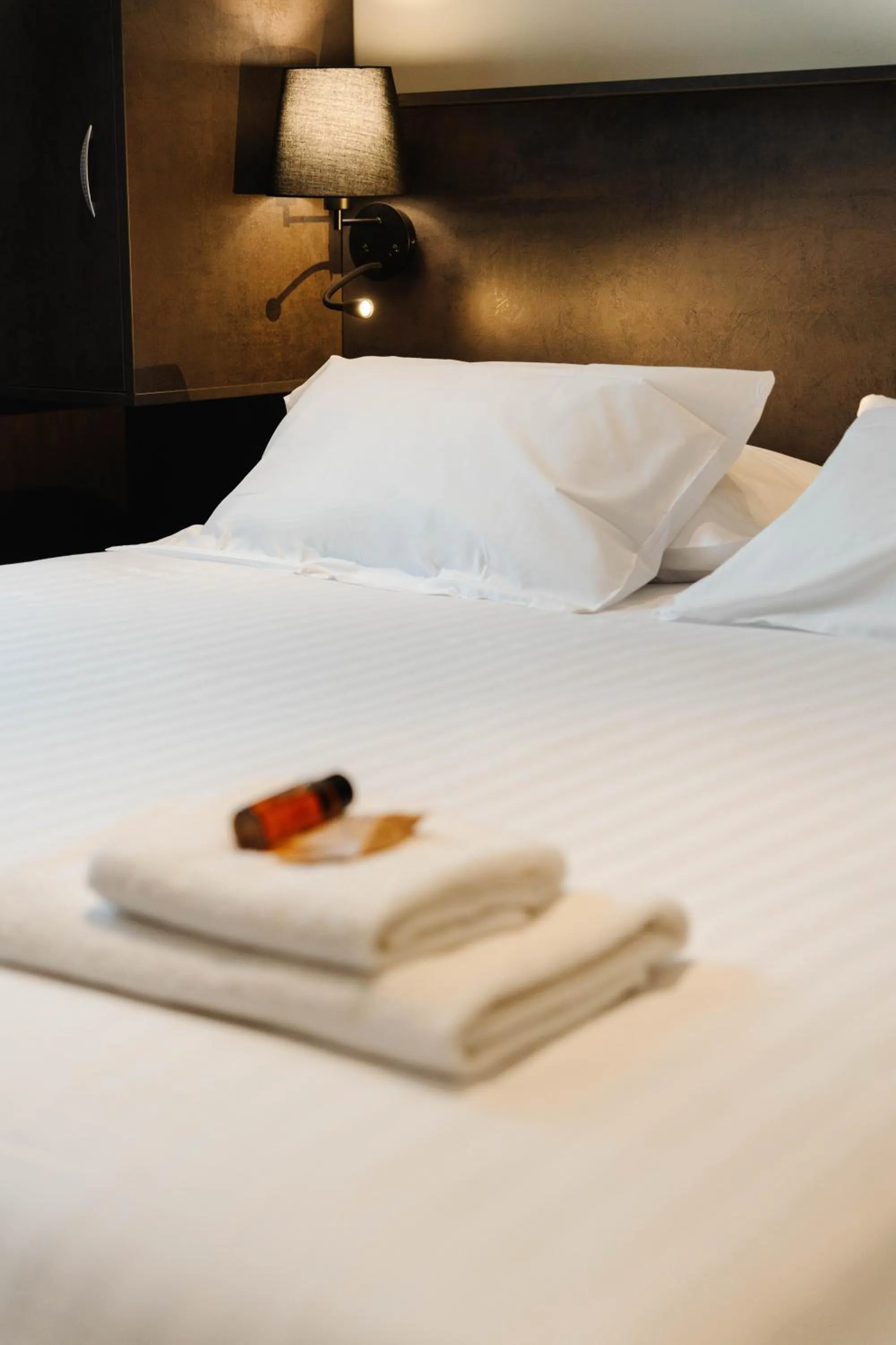 Bed in Hostellerie du Petit Saint Bernard