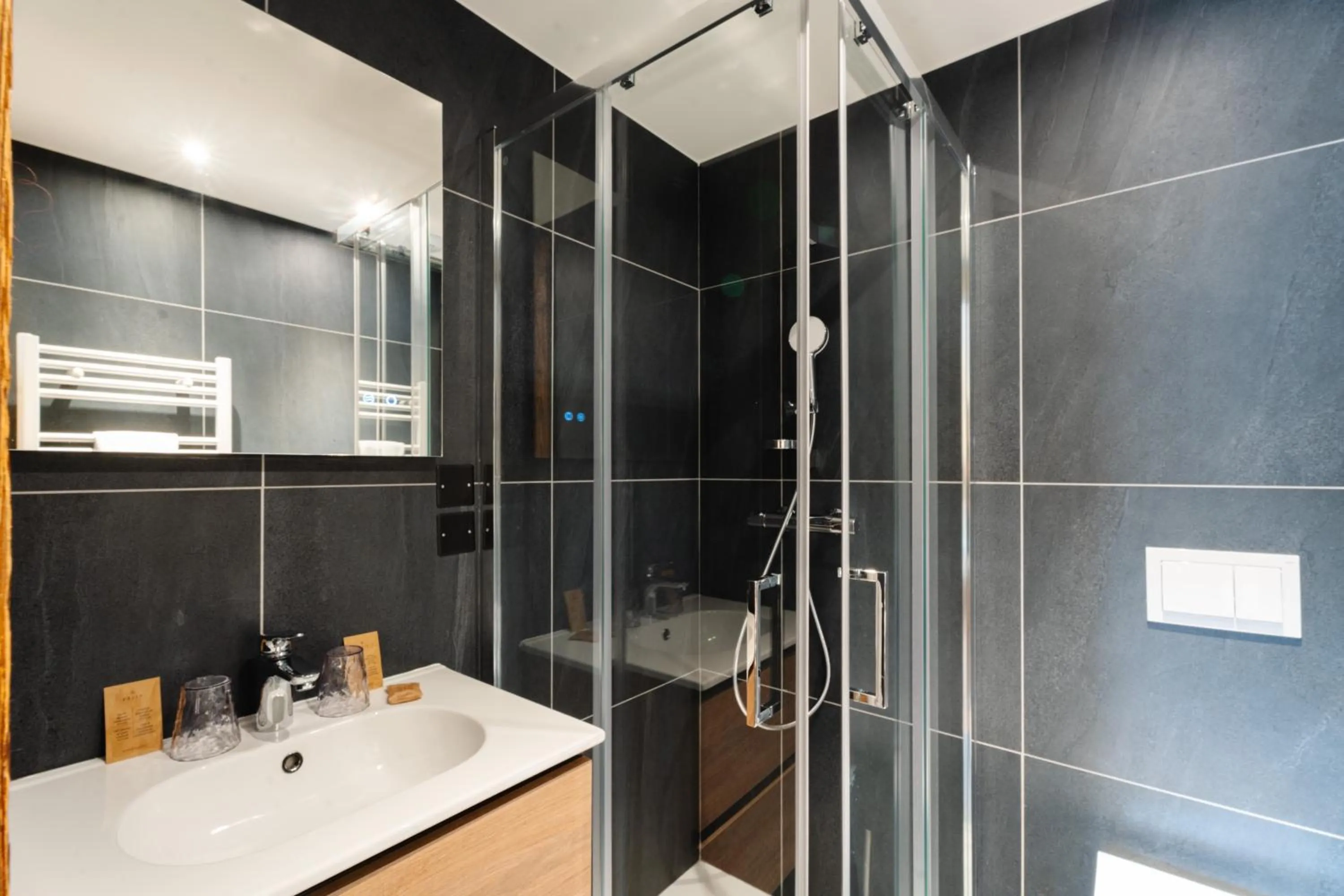 Bathroom in Hostellerie du Petit Saint Bernard