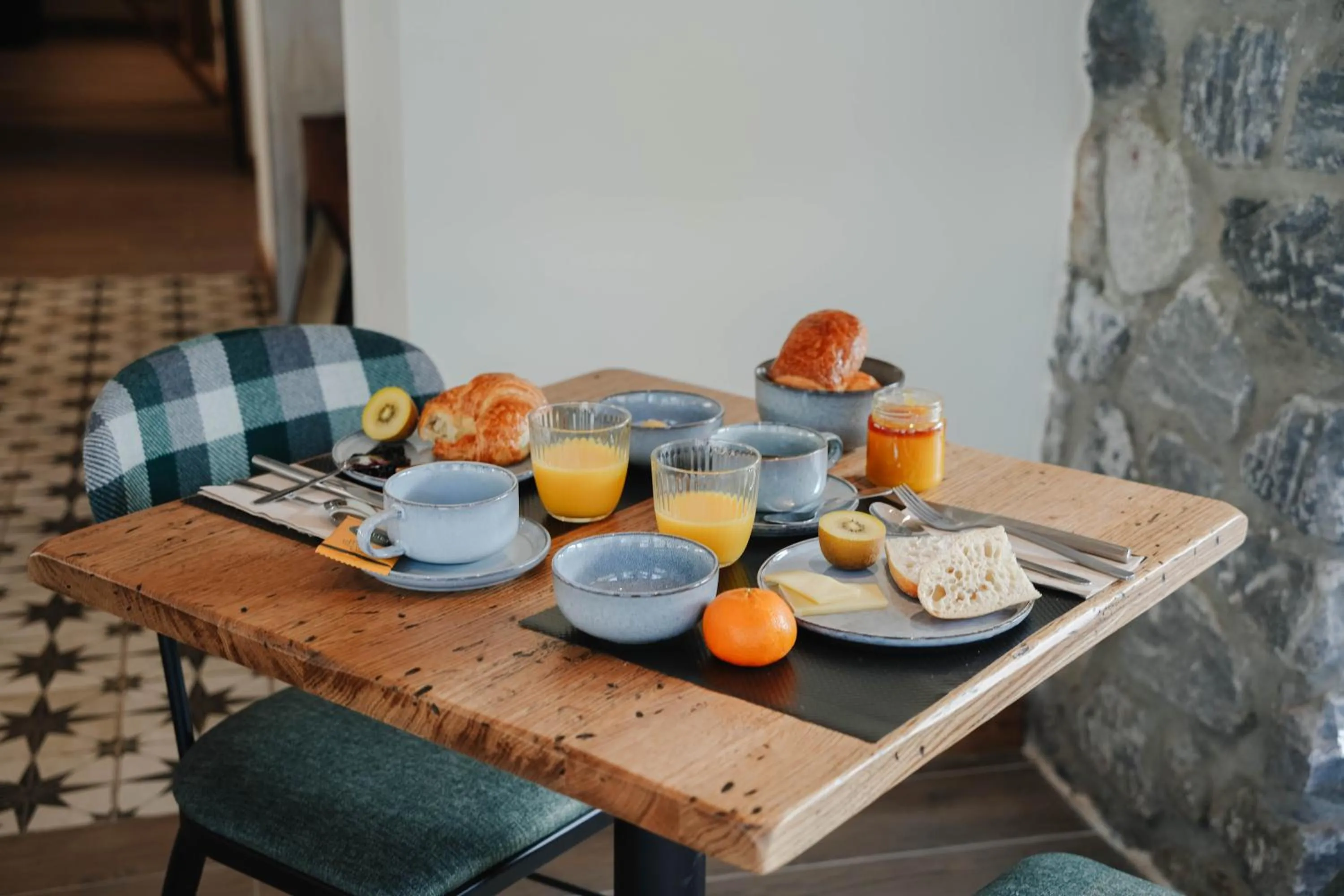 Breakfast in Hostellerie du Petit Saint Bernard