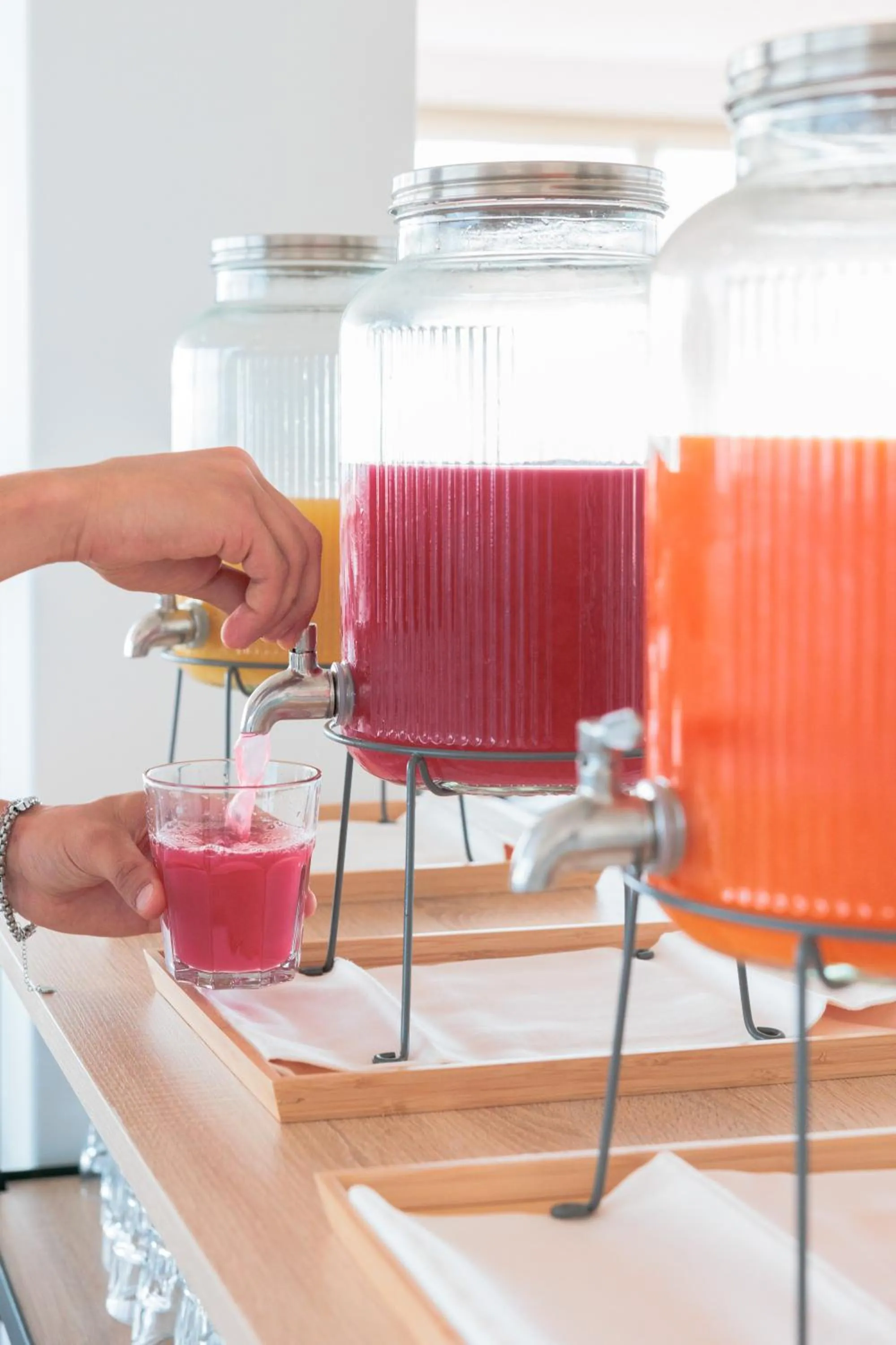 Breakfast in Hotel Centrale Miramare