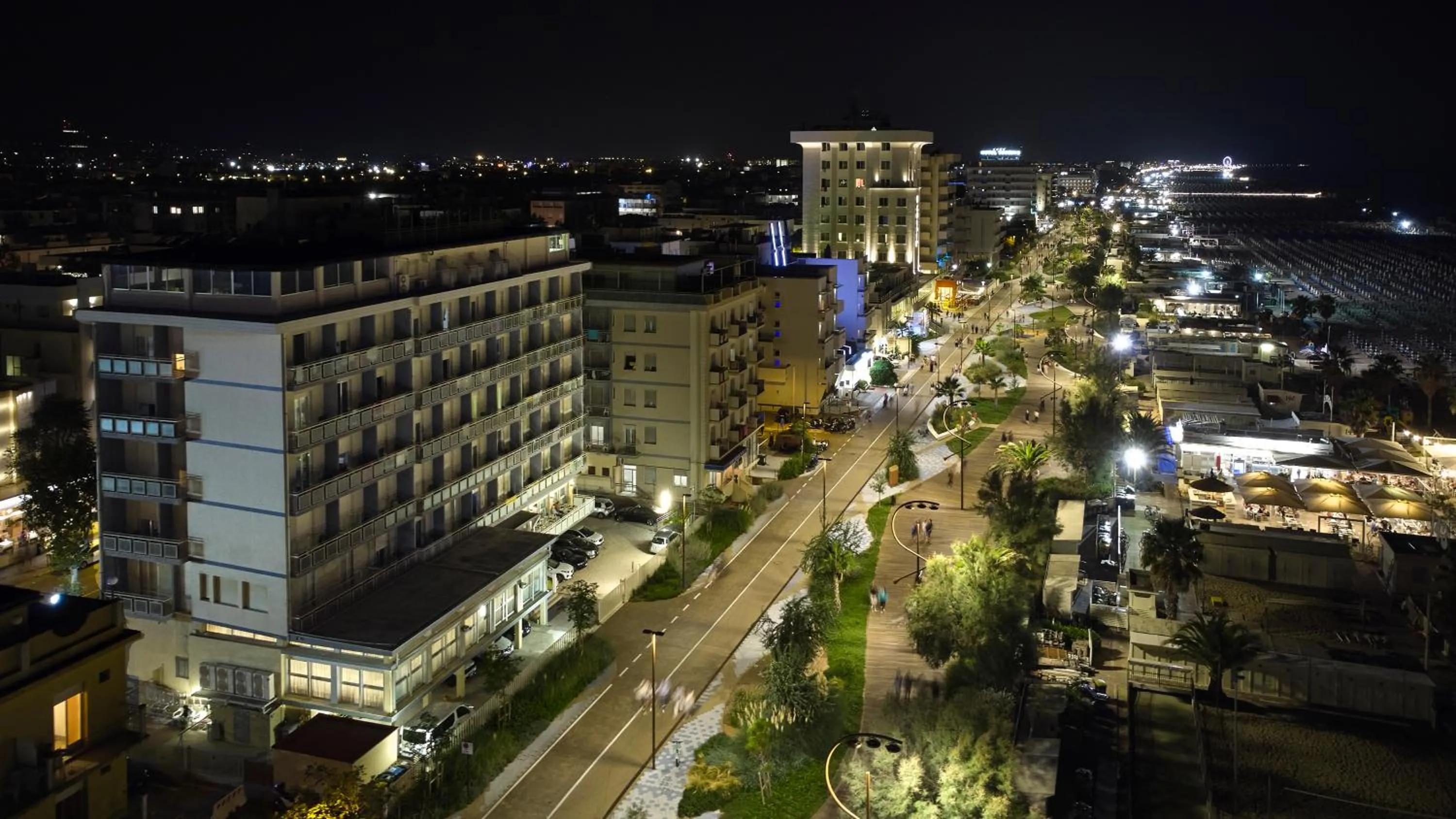 Night in Hotel Centrale Miramare