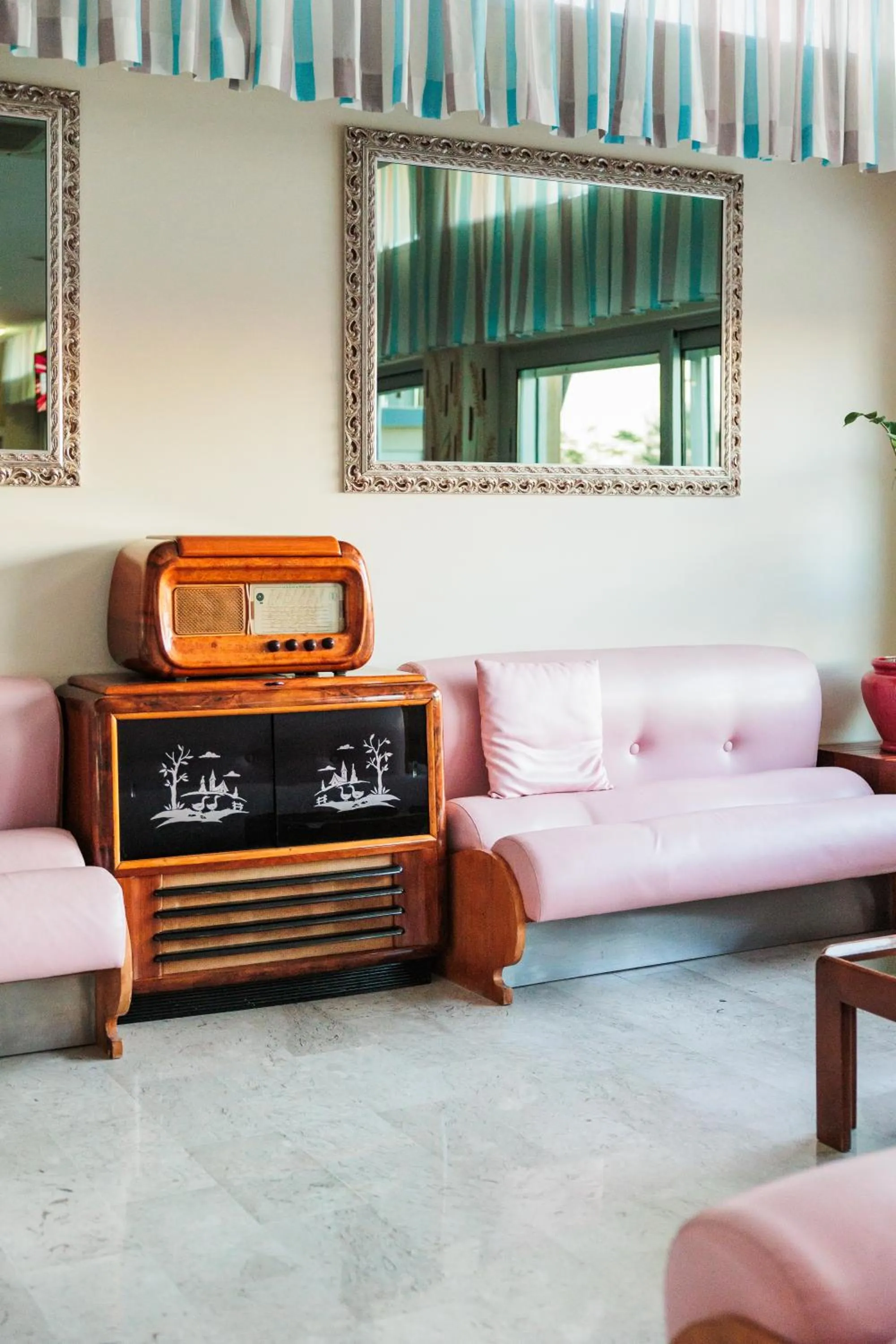 Lounge or bar in Hotel Centrale Miramare