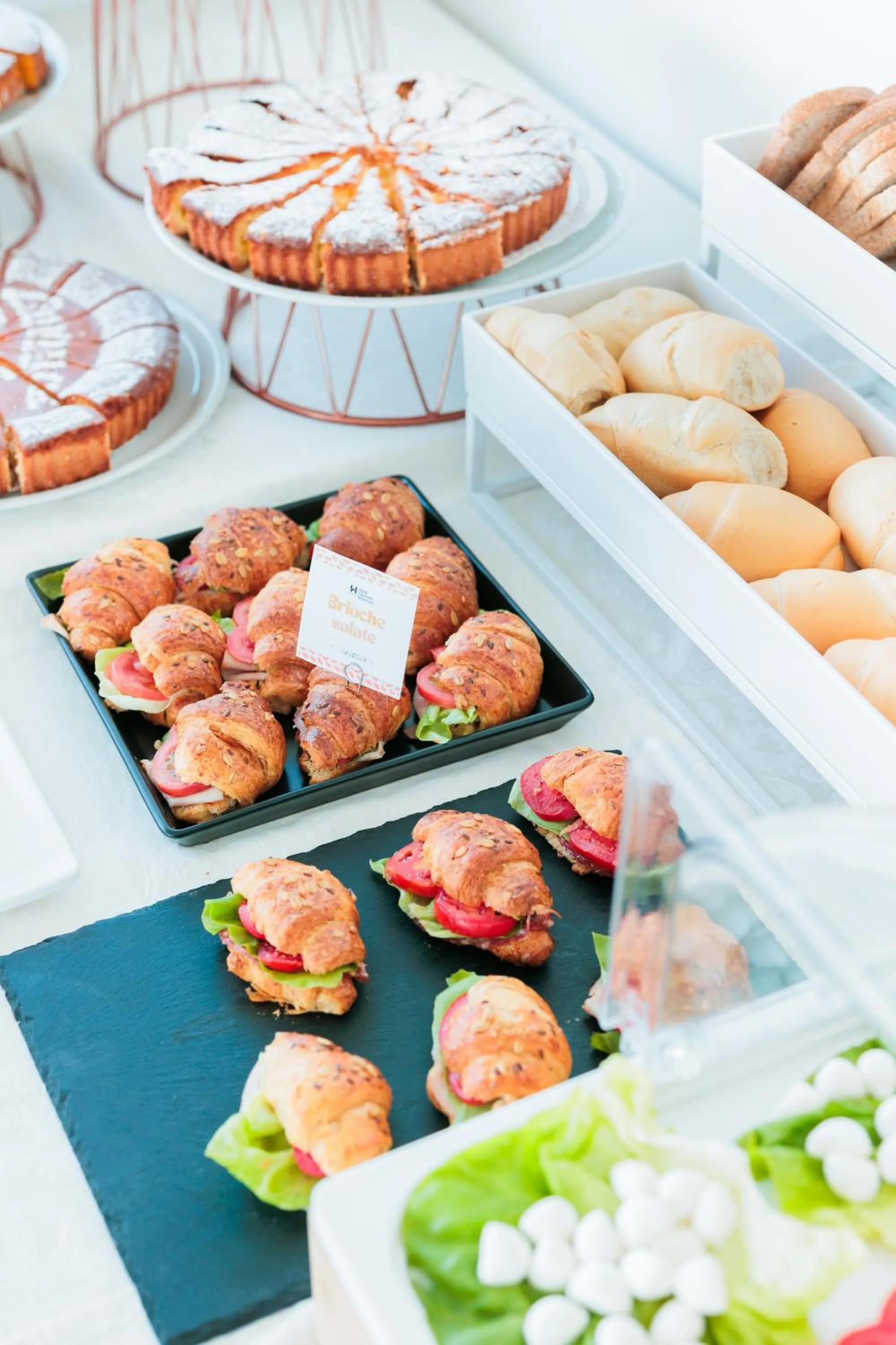 Breakfast in Hotel Centrale Miramare