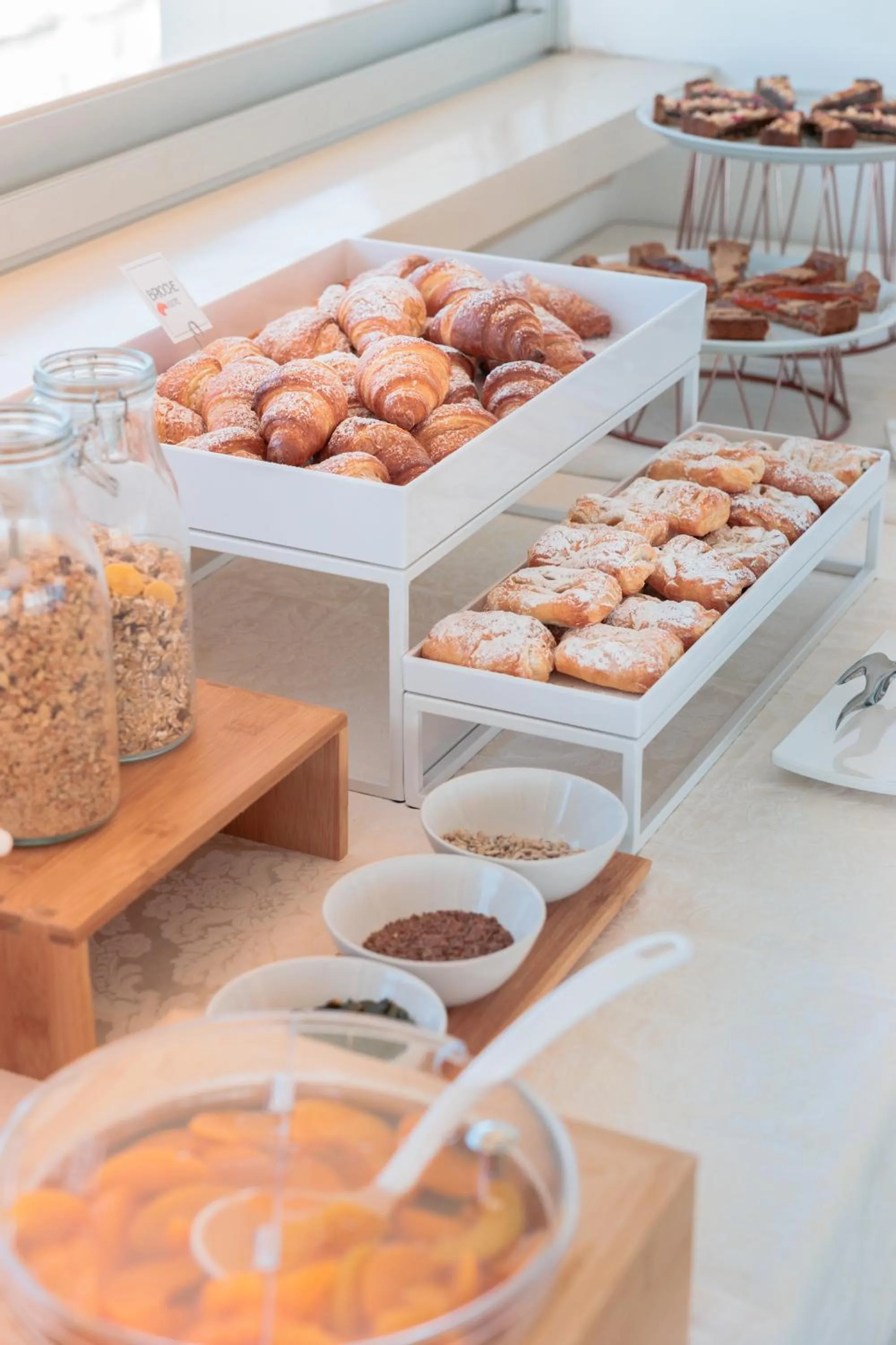 Breakfast in Hotel Centrale Miramare