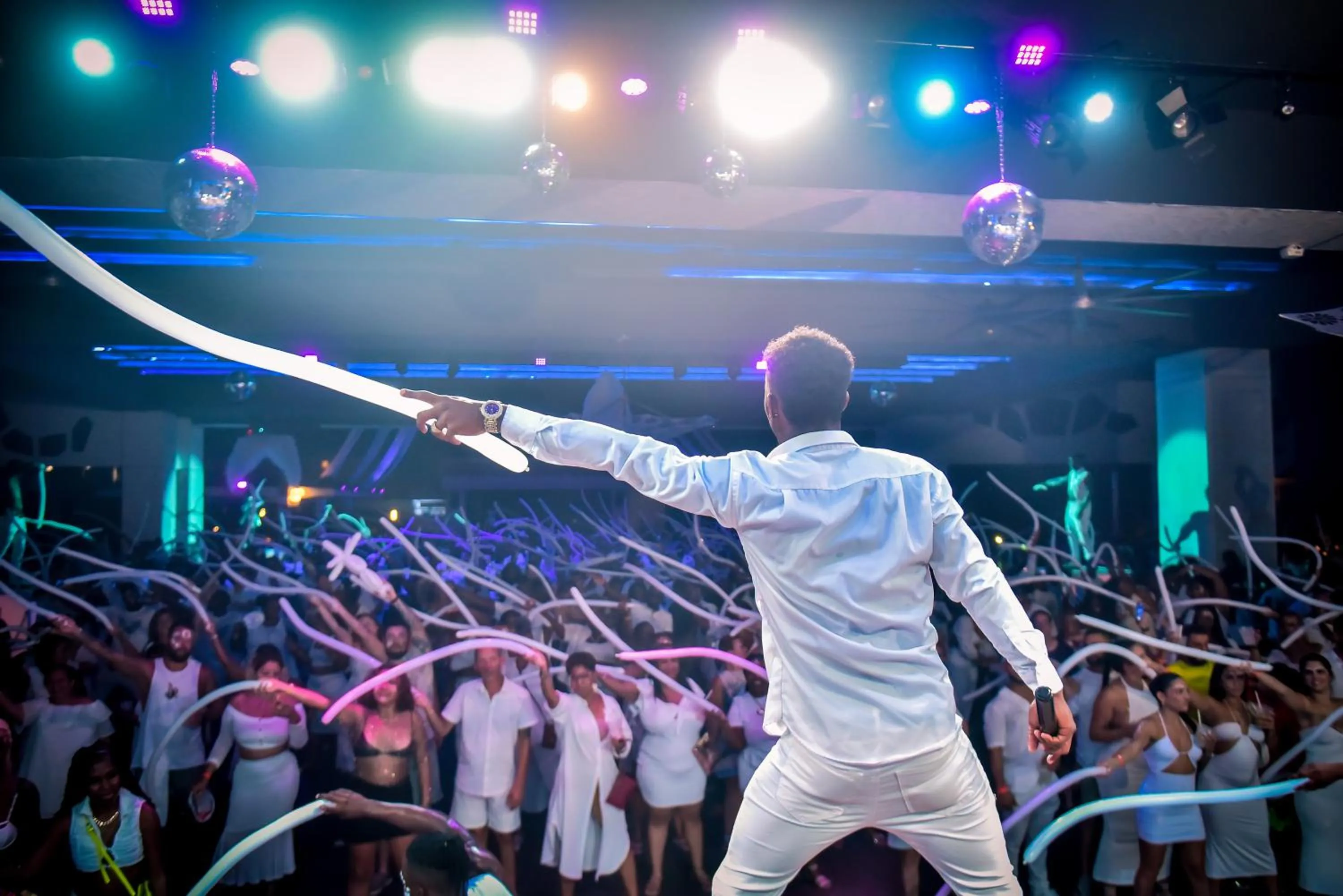 Evening entertainment in Riu Palace Aquarelle - All Inclusive