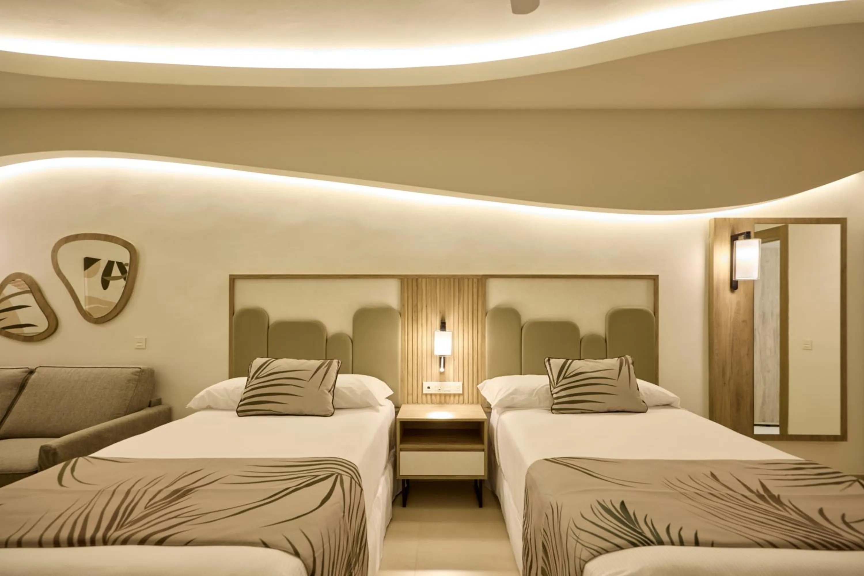 Bed in Riu Palace Aquarelle - All Inclusive