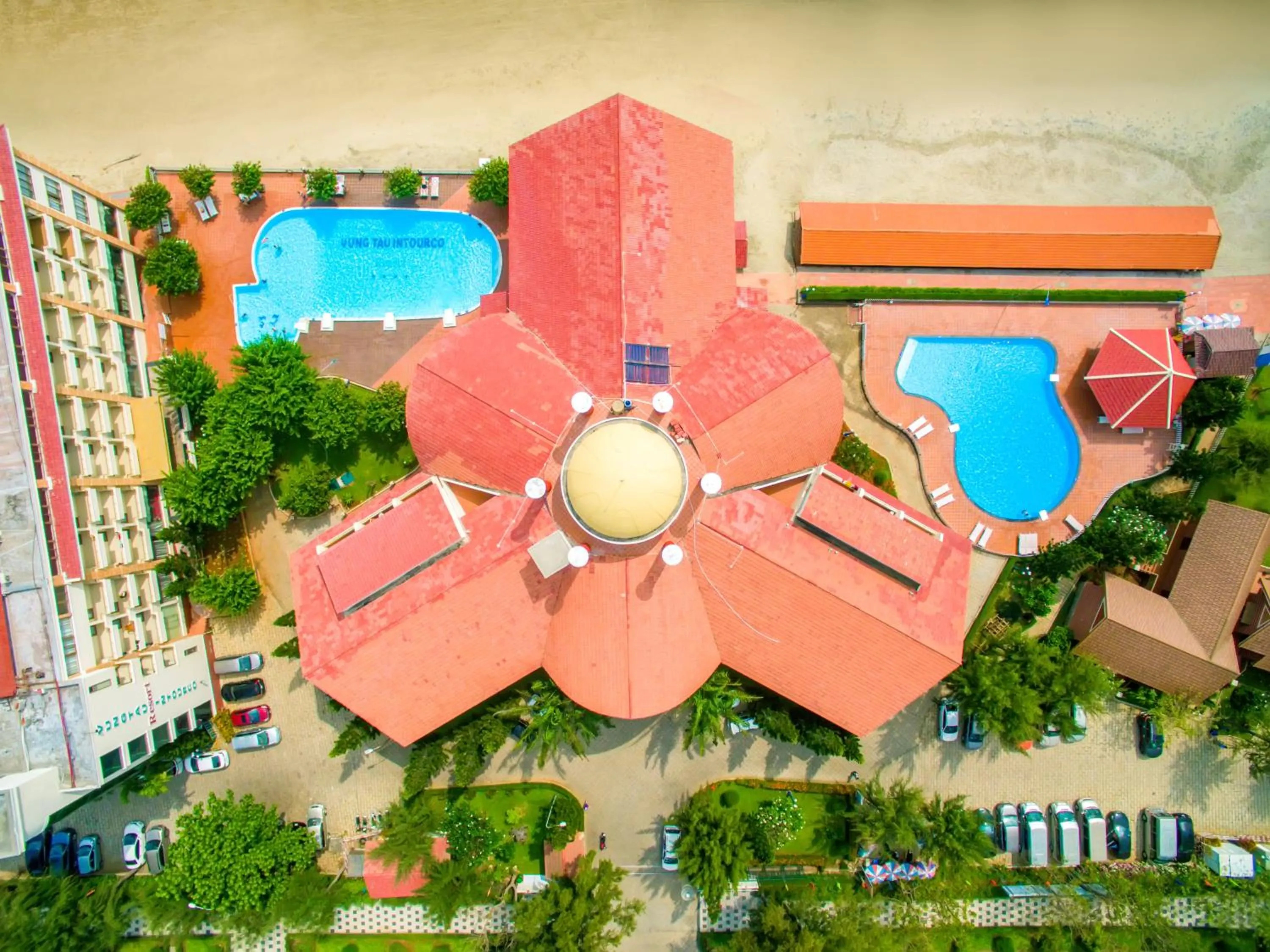 Bird's eye view in Vung Tau Intourco Resort