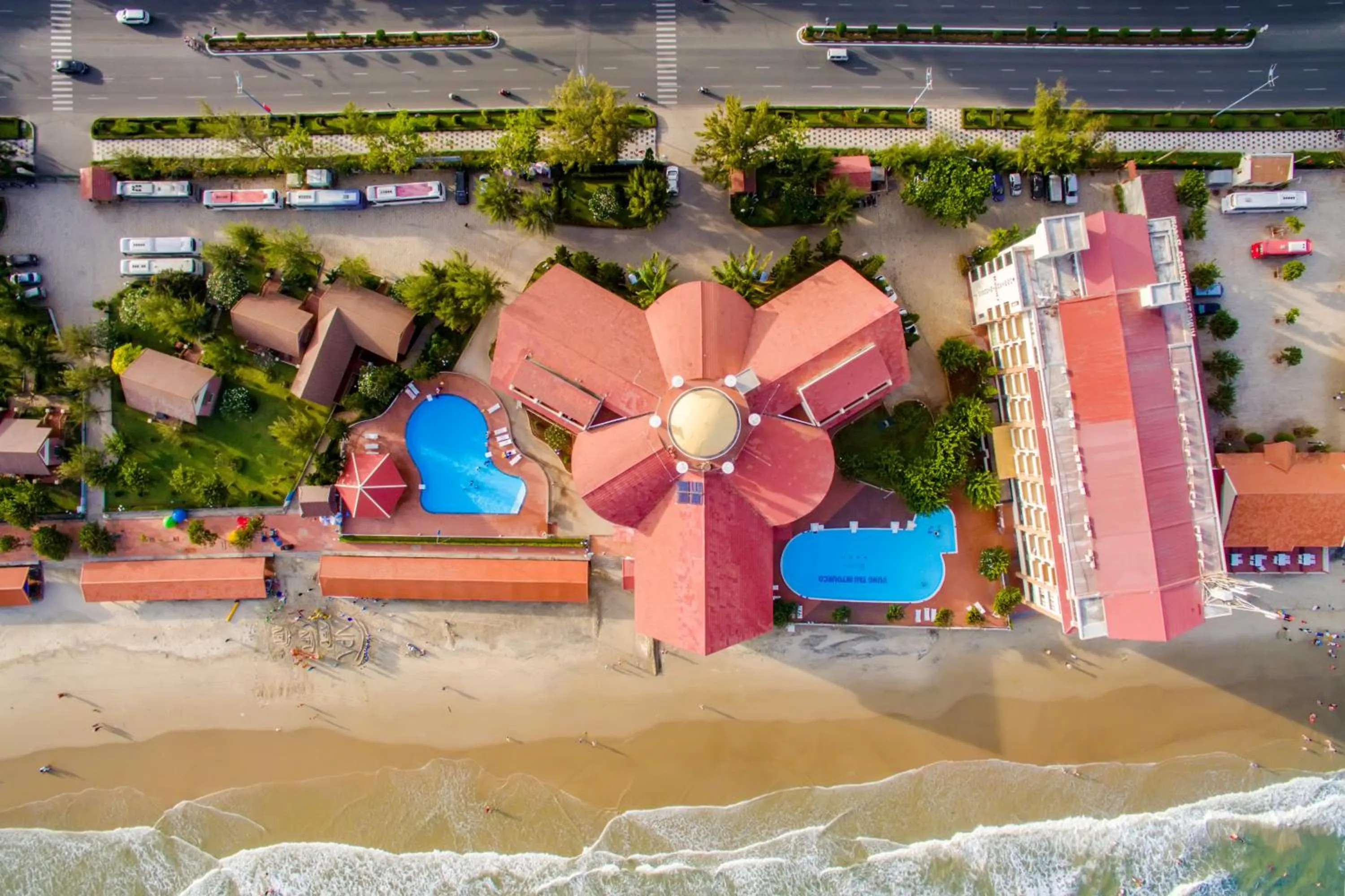 Bird's eye view in Vung Tau Intourco Resort