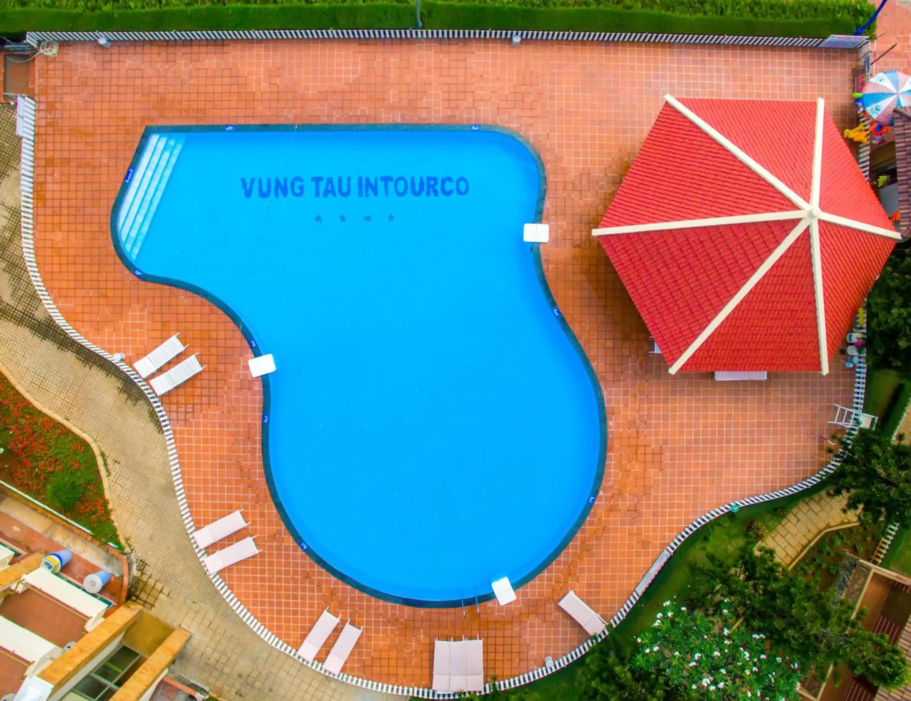 Bird's eye view in Vung Tau Intourco Resort