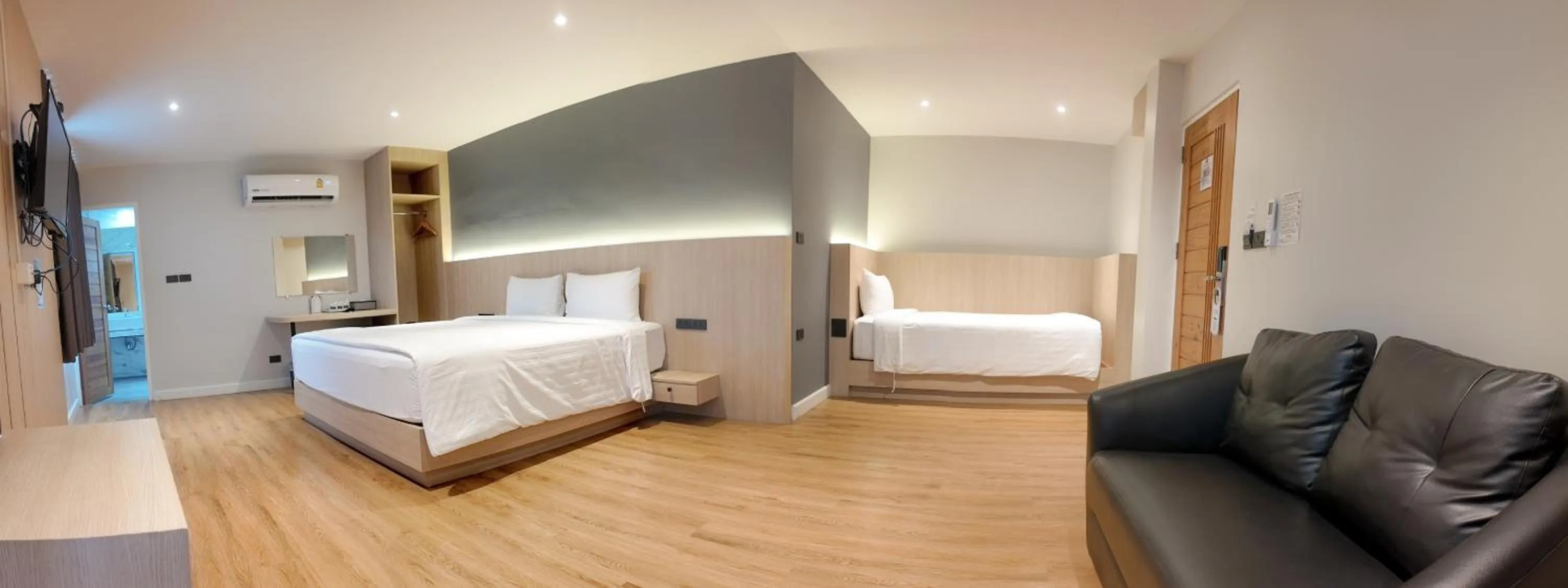 Bed in V1 boutique hotel