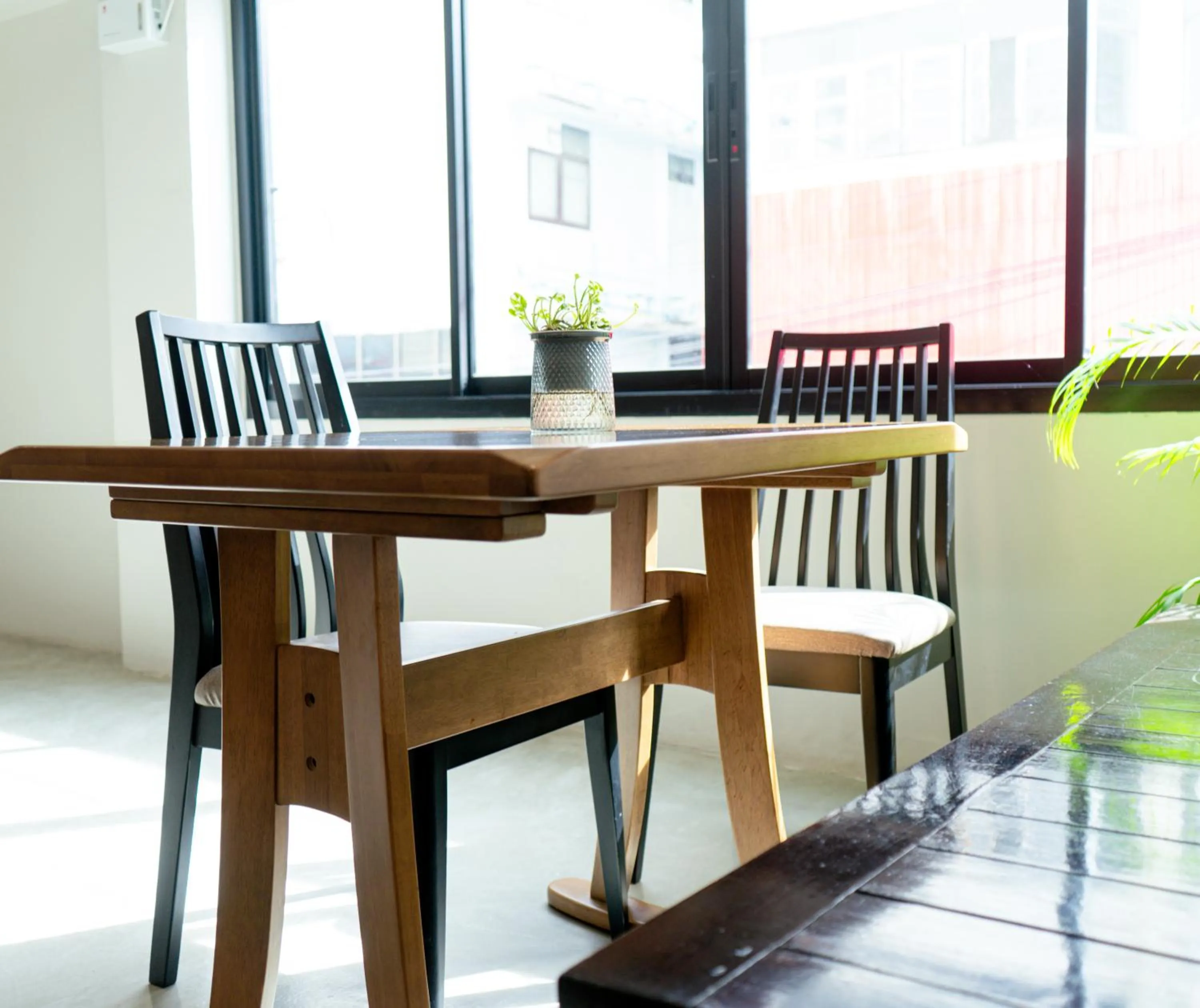 Seating area in V1 boutique hotel