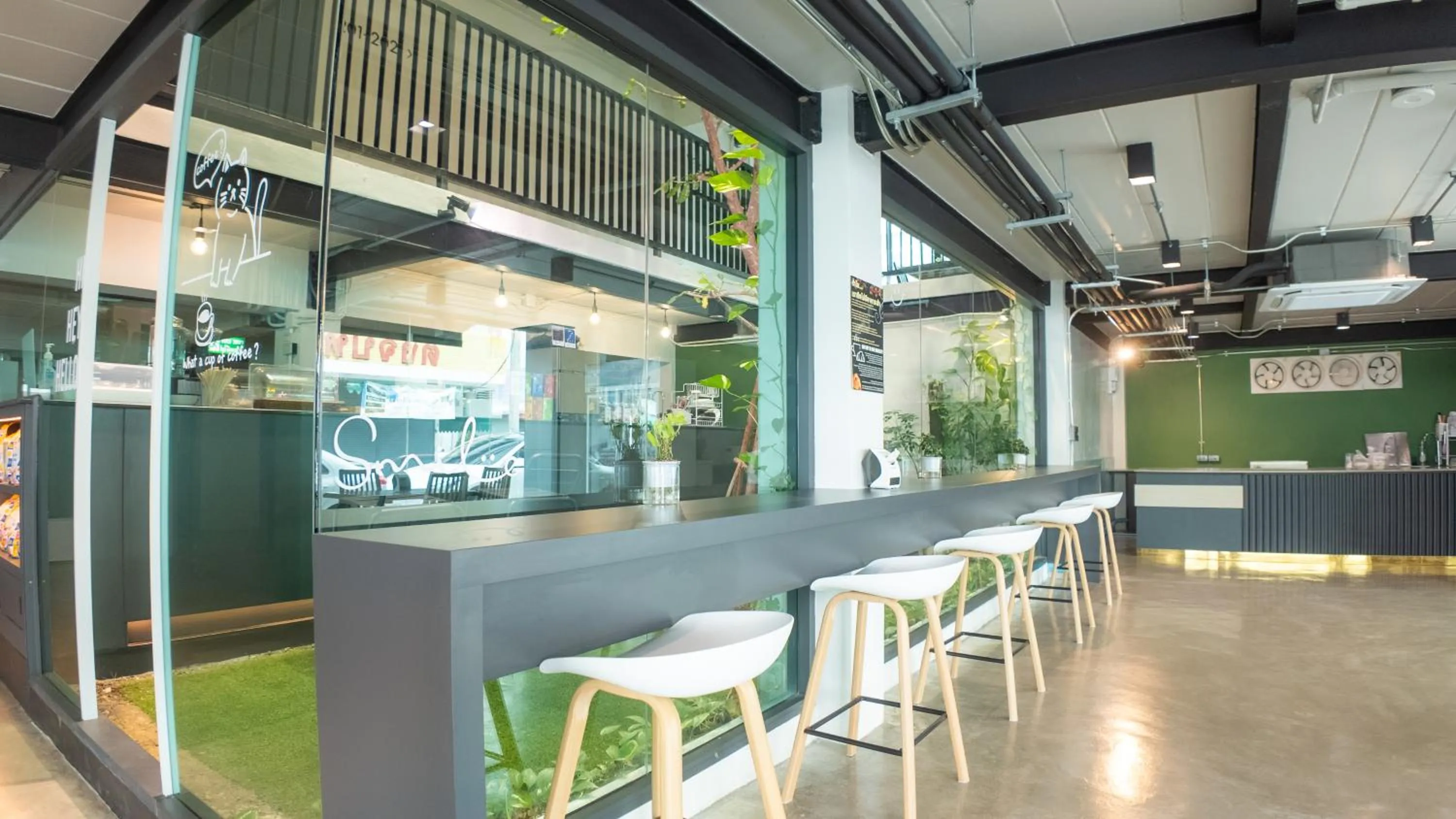 Seating area in V1 boutique hotel