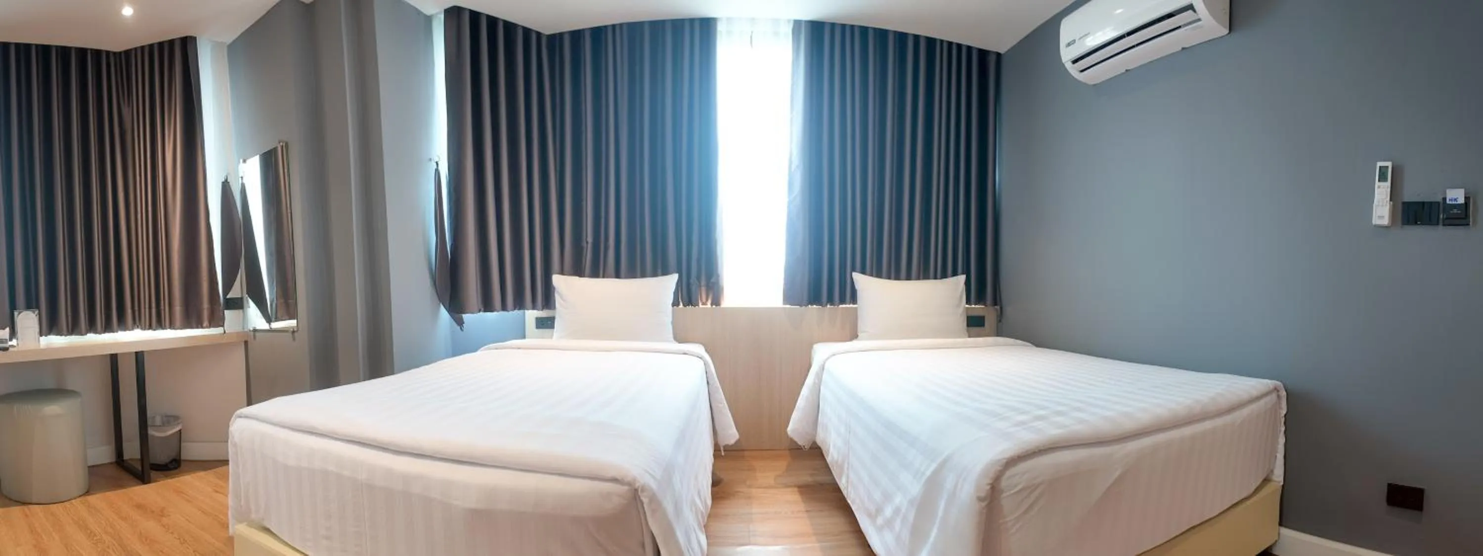 Bed in V1 boutique hotel