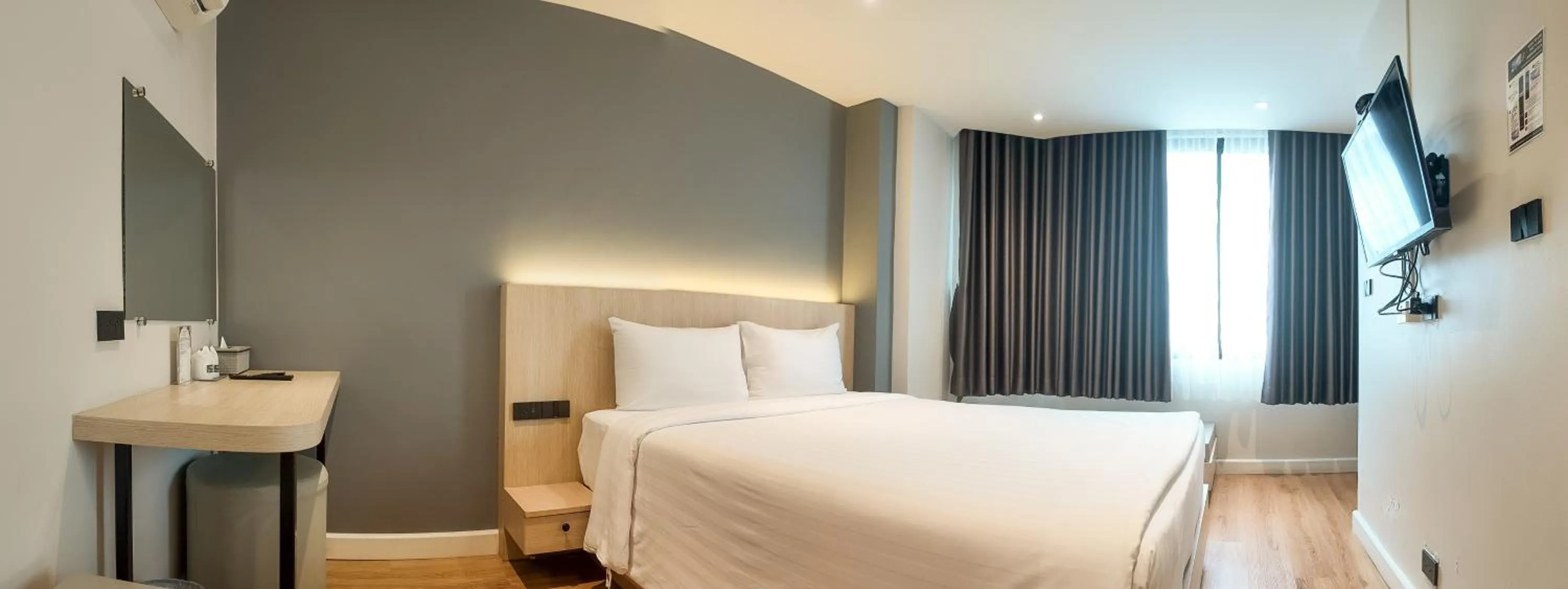 Bed in V1 boutique hotel