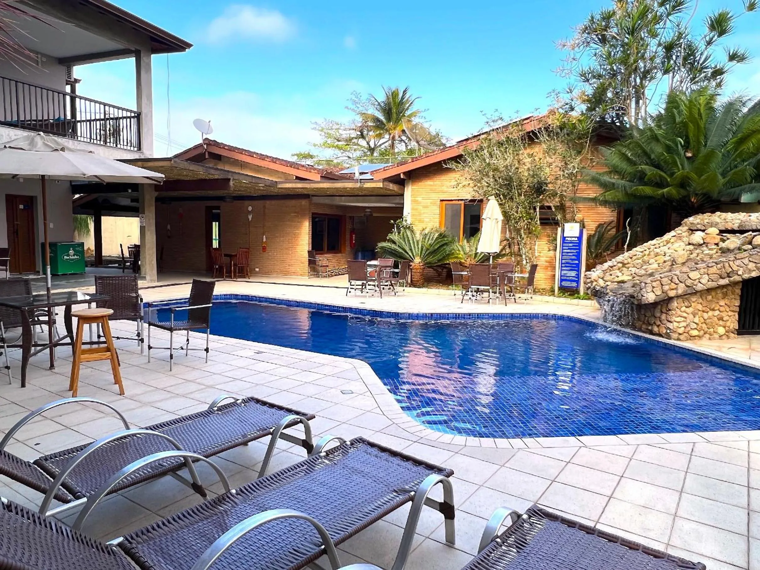 Bird's eye view in Pousada NAAN Lázaro Ubatuba