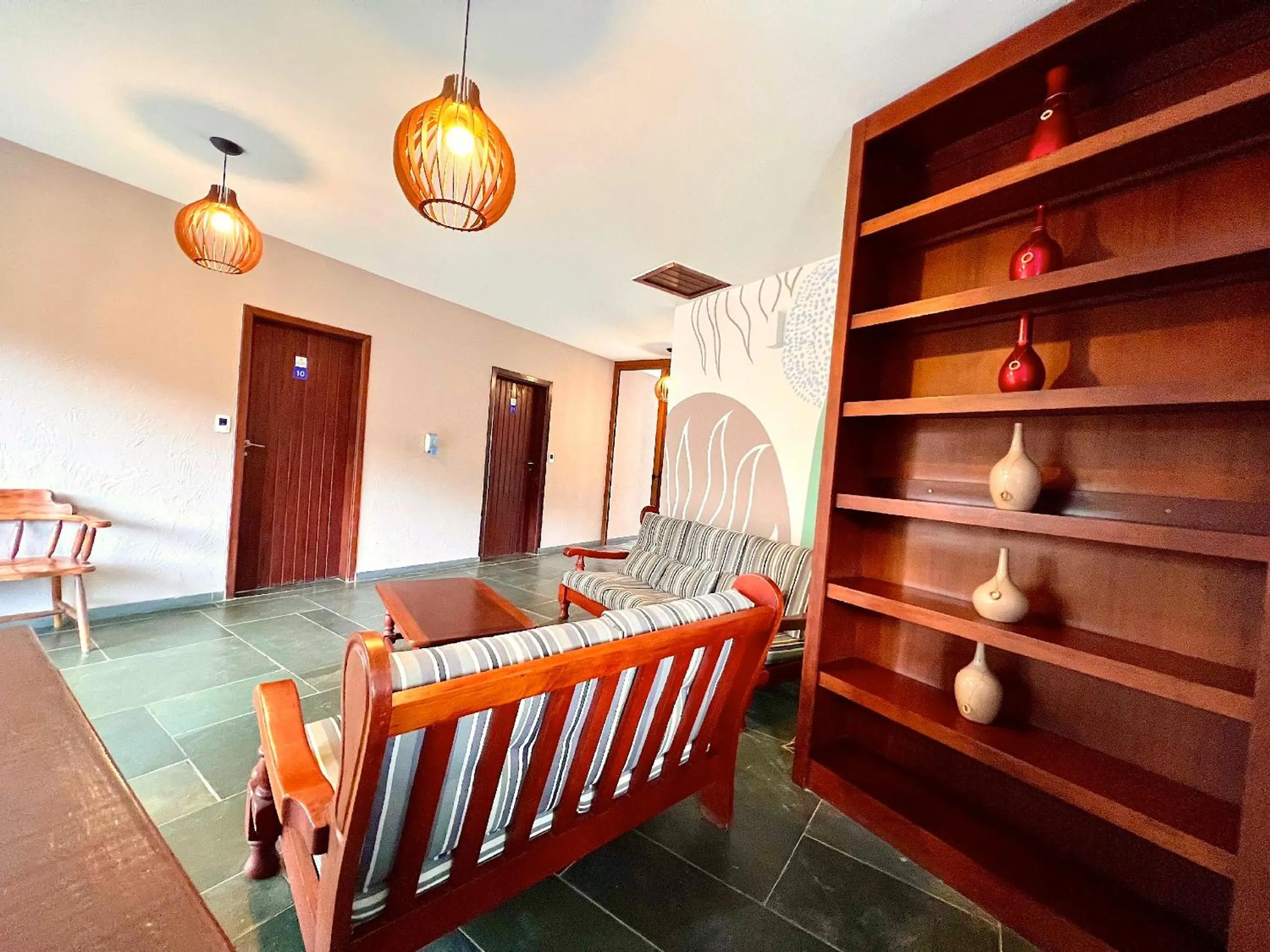 Living room in Pousada NAAN Lázaro Ubatuba