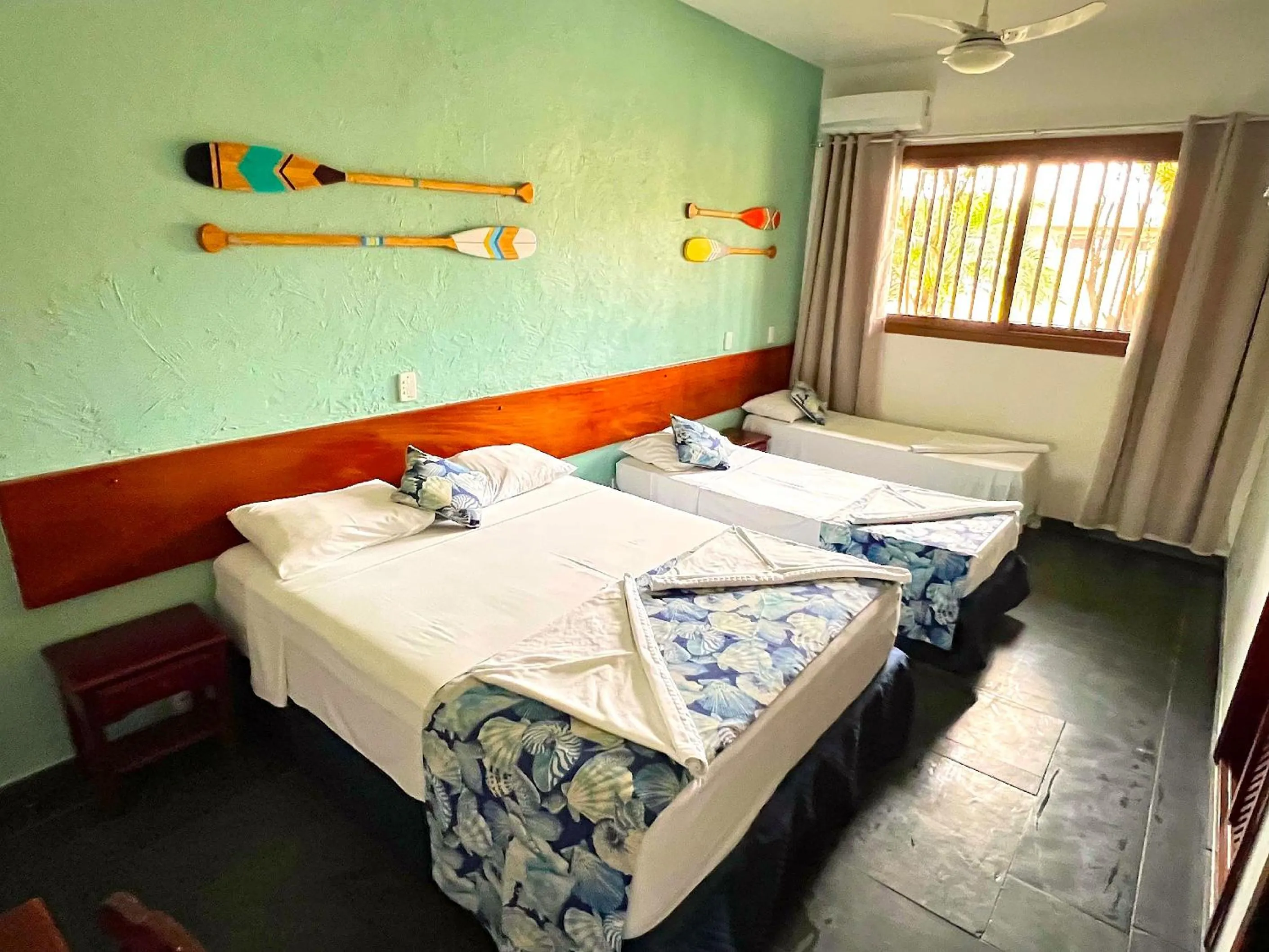 Bed in Pousada NAAN Lázaro Ubatuba