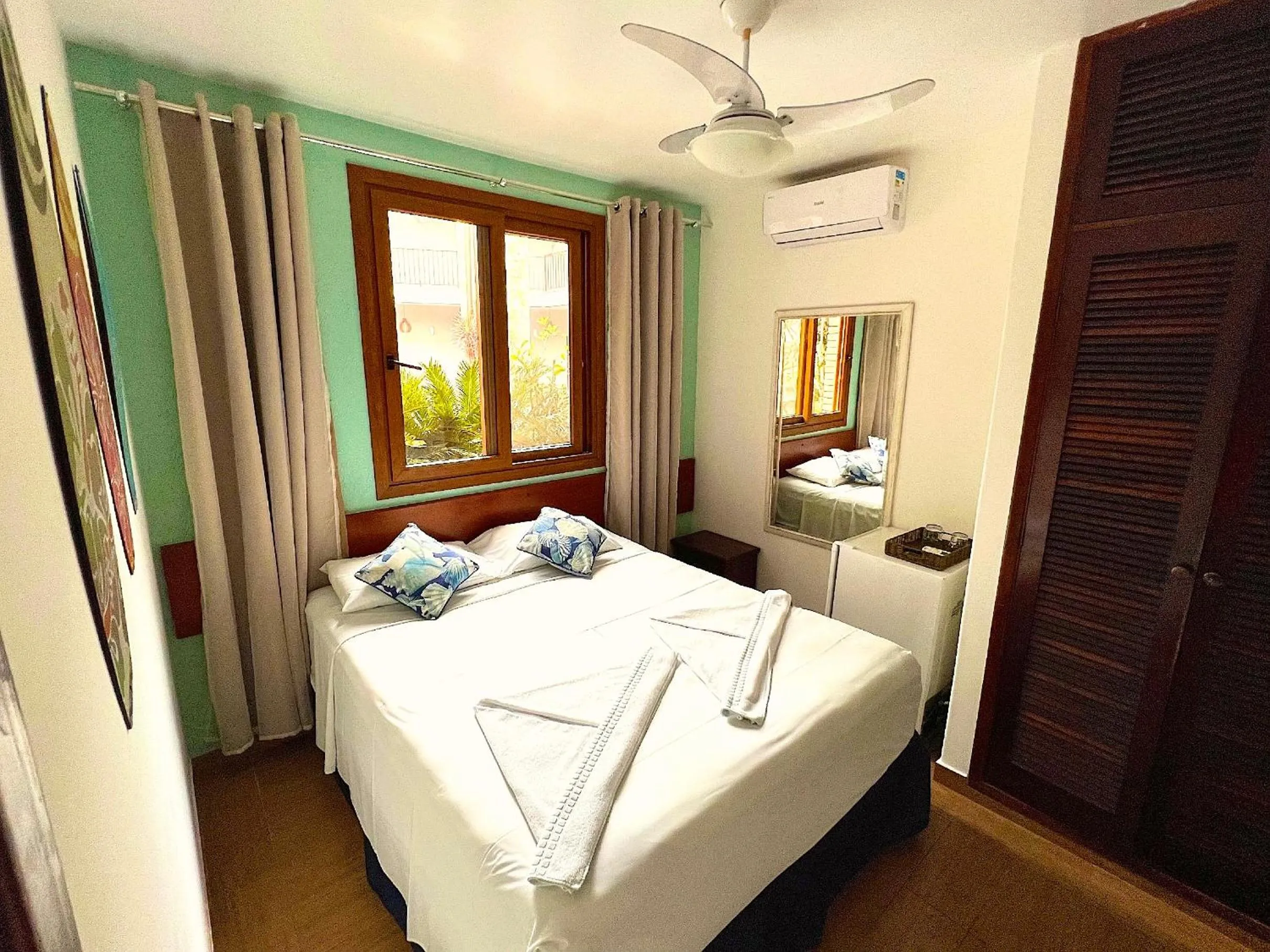 Bed in Pousada NAAN Lázaro Ubatuba