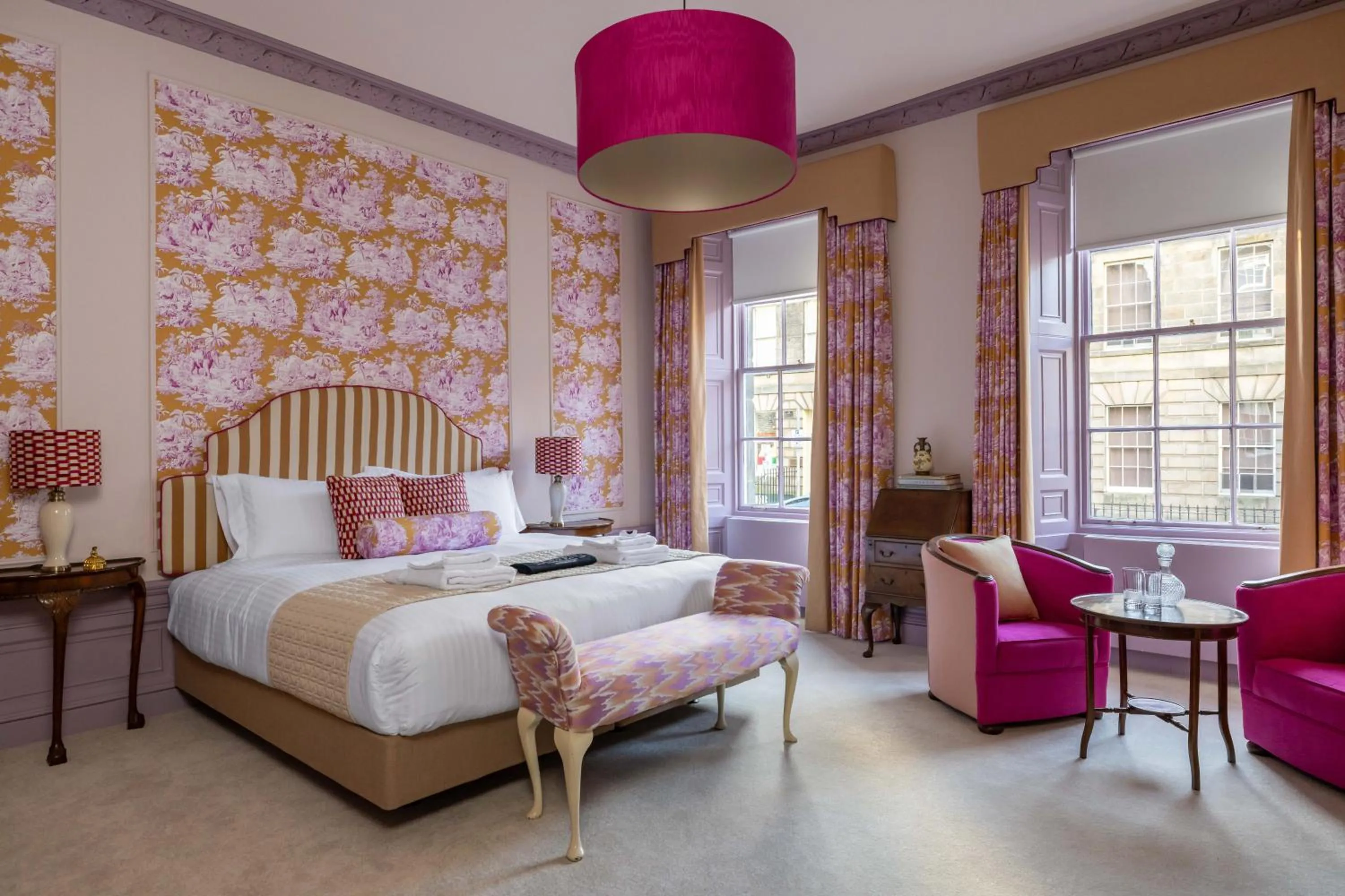 Bed in Eleven Stafford Street Townhouse