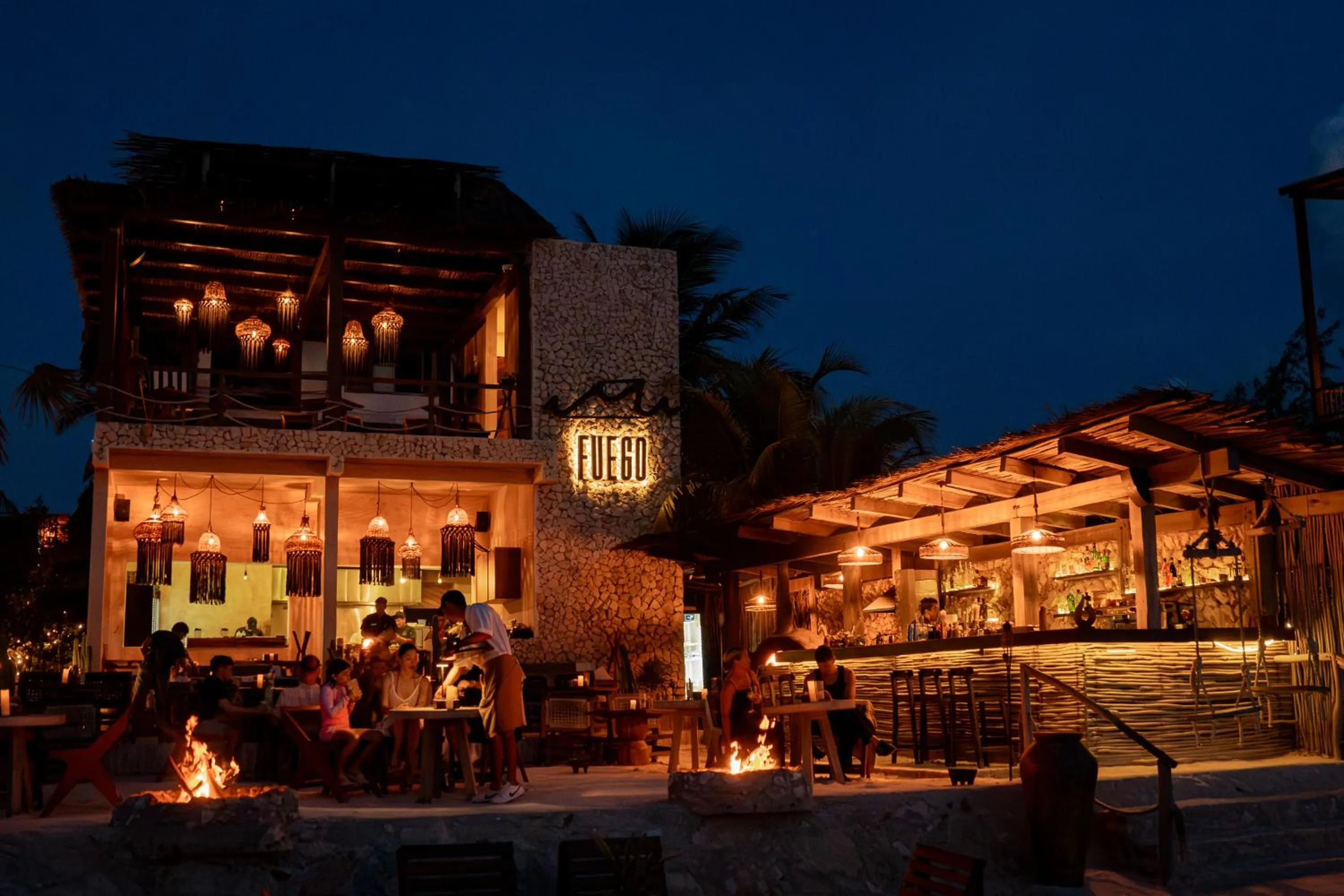 Restaurant/places to eat in AWA Holbox Hotel Boutique - Beach Front
