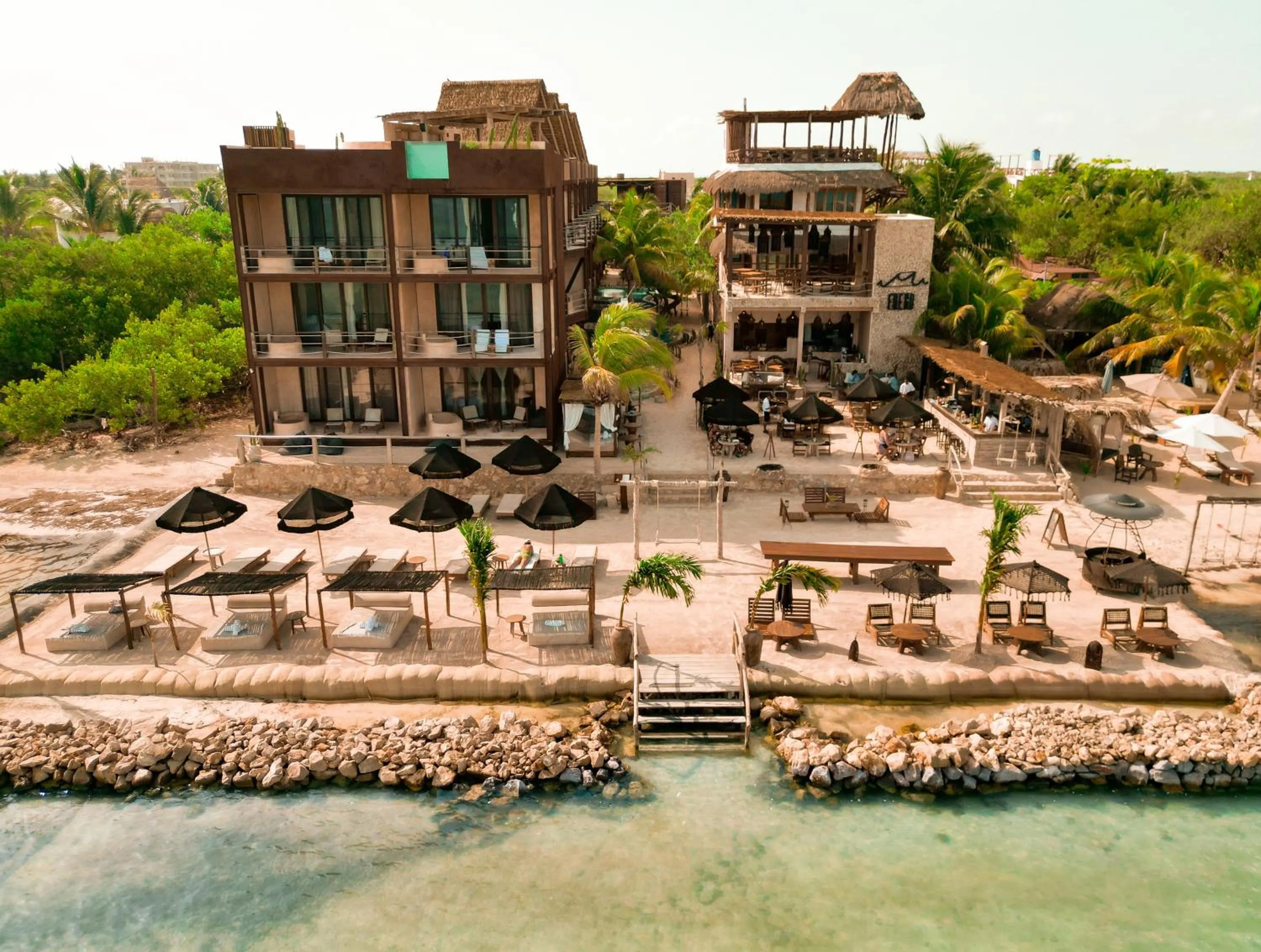 Property building in AWA Holbox Hotel Boutique - Beach Front