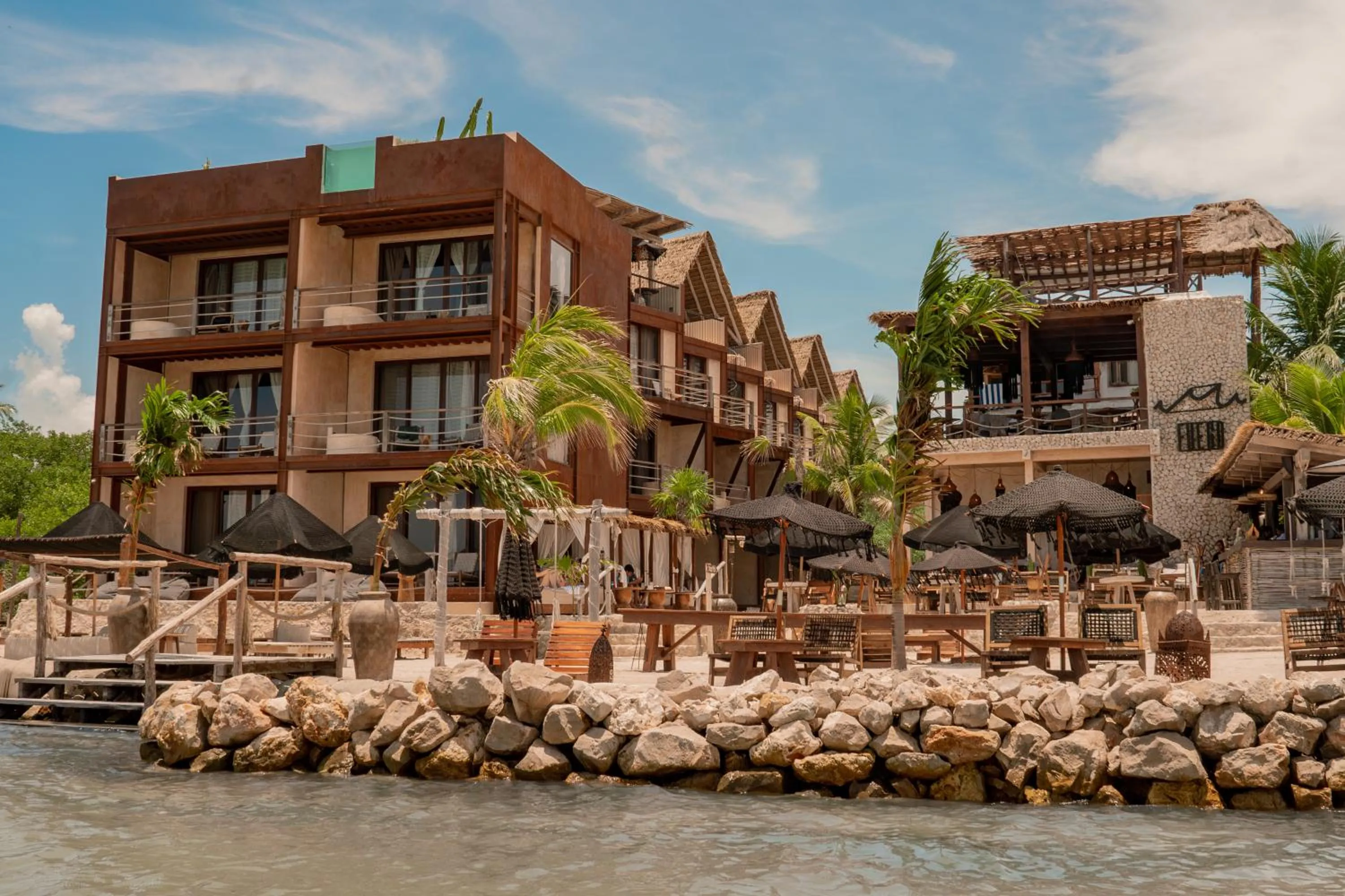 Property building in AWA Holbox Hotel Boutique - Beach Front