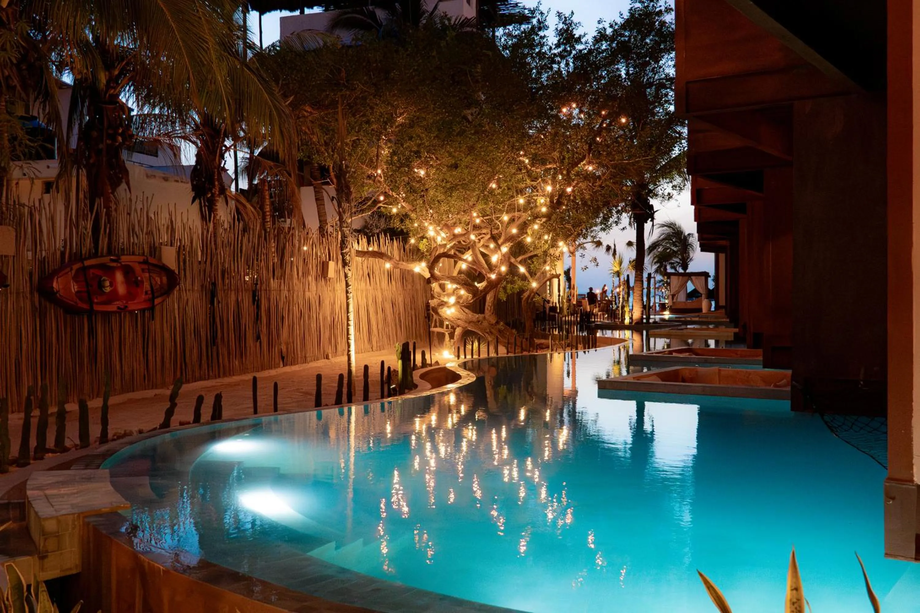 Night in AWA Holbox Hotel Boutique - Beach Front