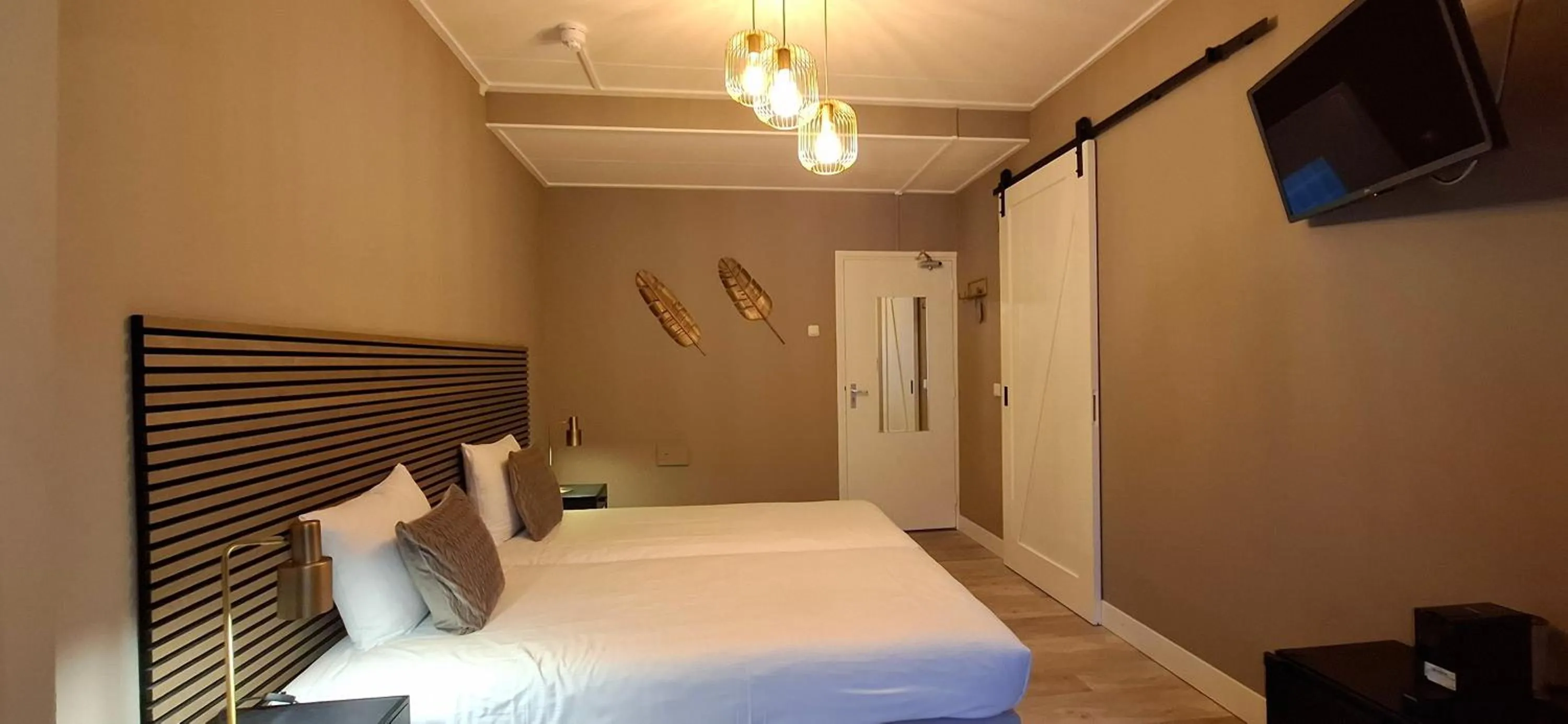 Bed in Hotel Randduin