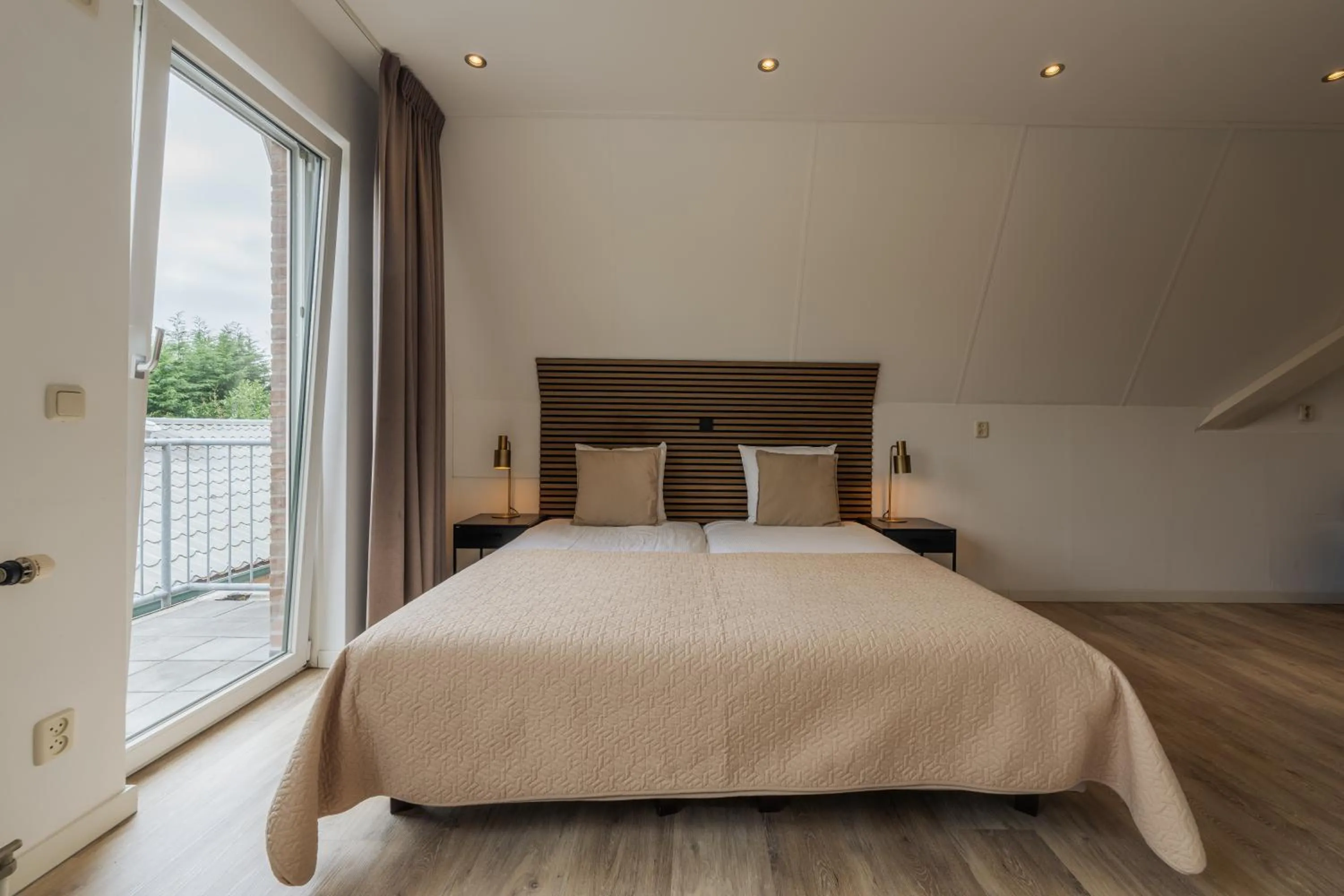 Bed in Hotel Randduin