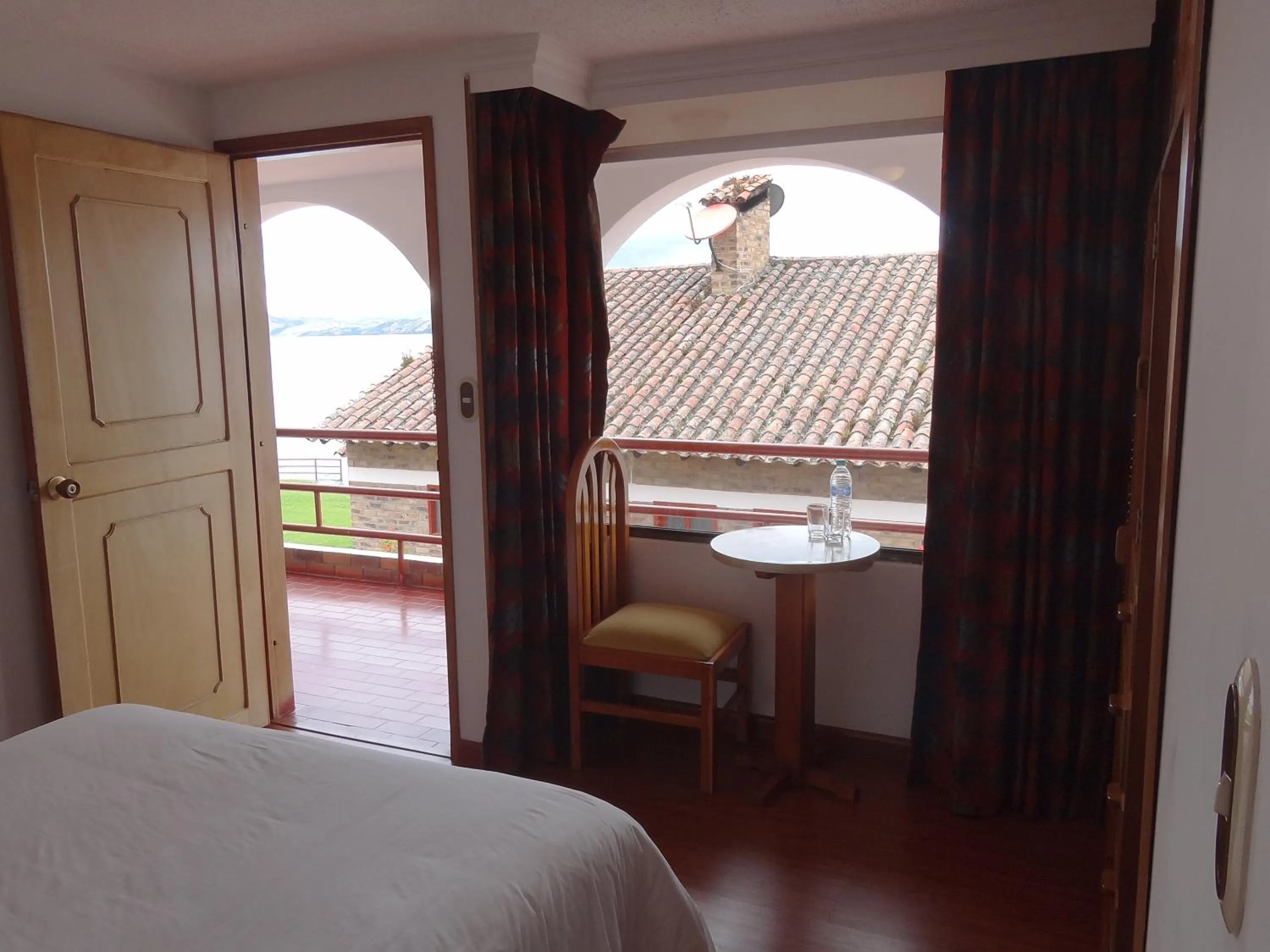 Bed in Hotel Refugio Santa Ines