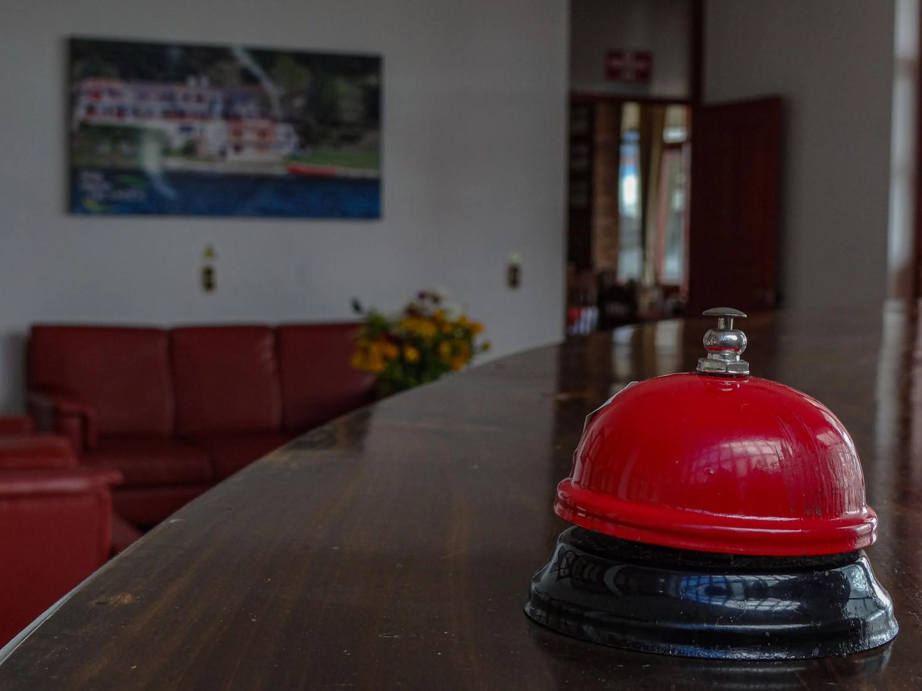 Lobby or reception in Hotel Refugio Santa Ines